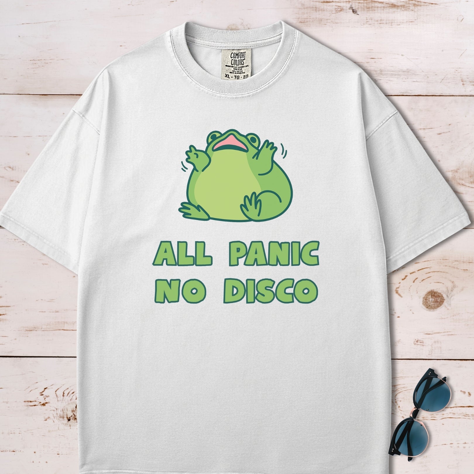 All Panic No Disco Frog T-Shirt