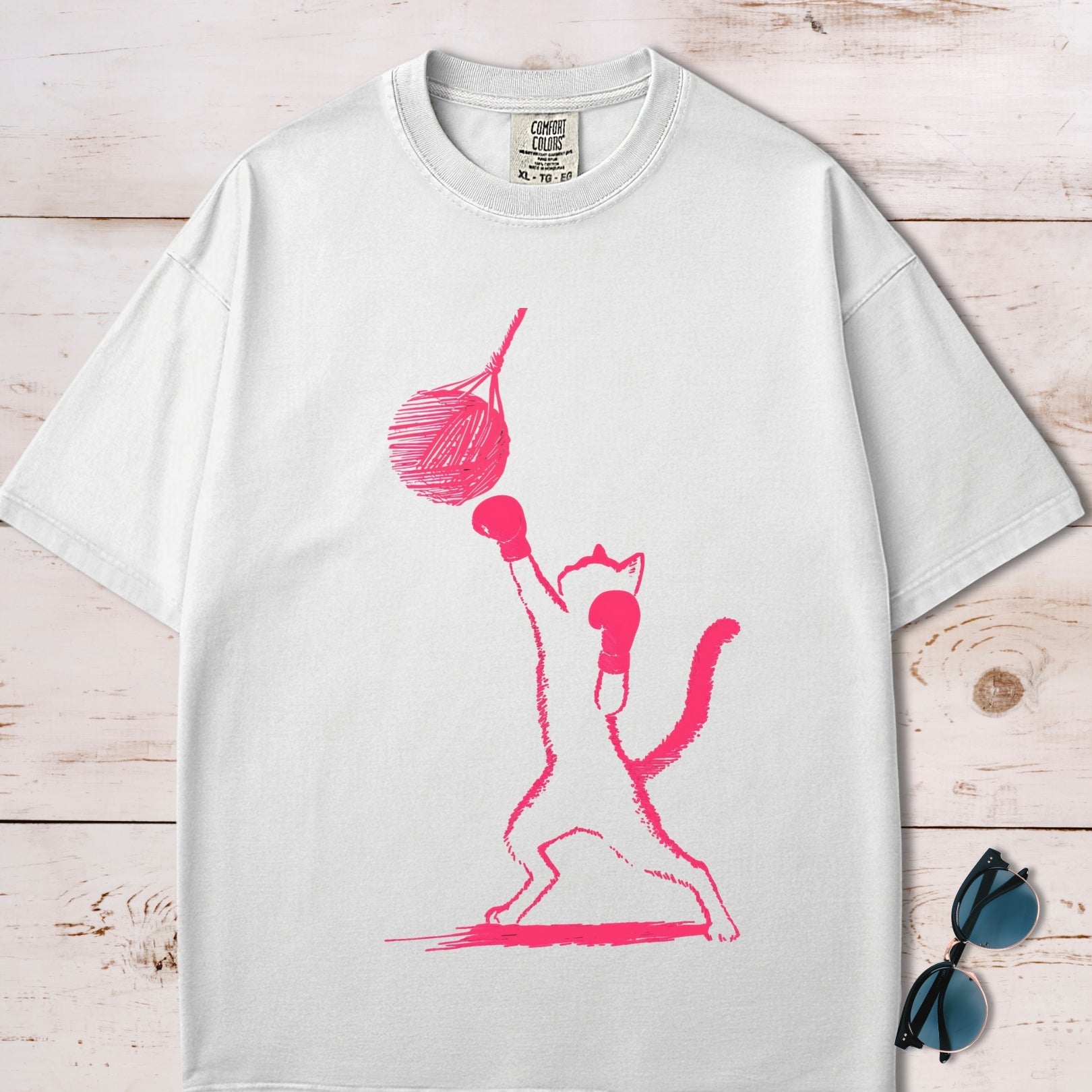 Boxing Cat T-Shirt