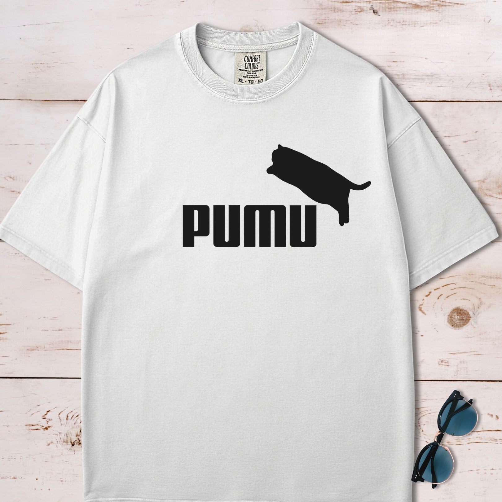 Puma Parody Fat Cat T-Shirt