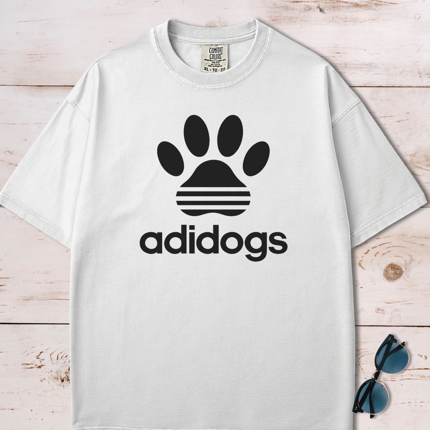 Adidogs Logo Parody T-Shirt