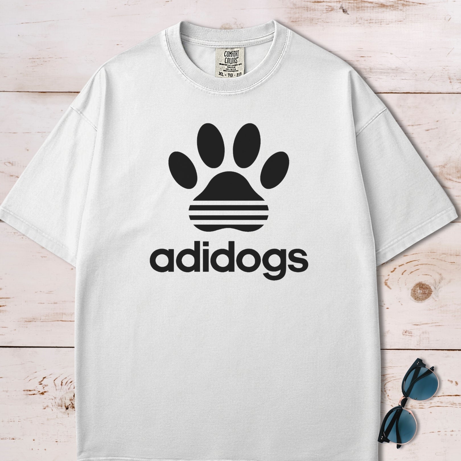 Adidogs Logo Parody T-Shirt
