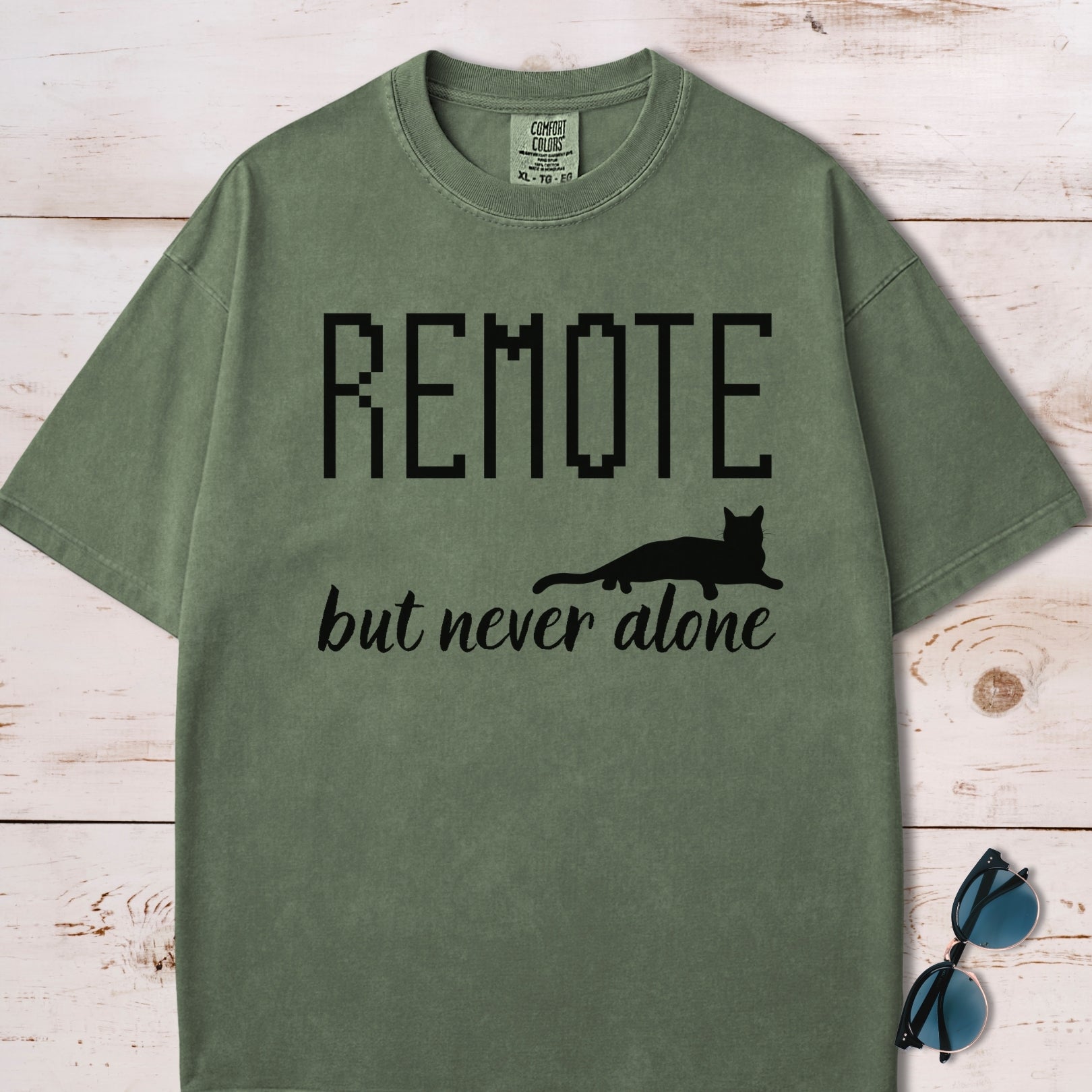 Remote But Never Alone T-Shirt