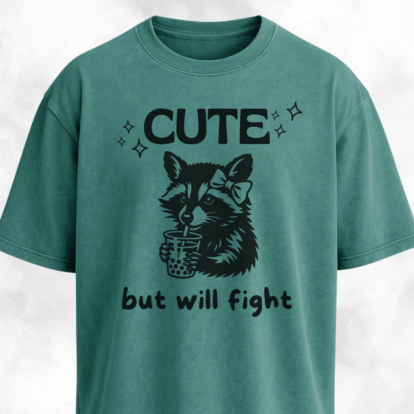 Cute But Will Fight Raccoon T-Shirt