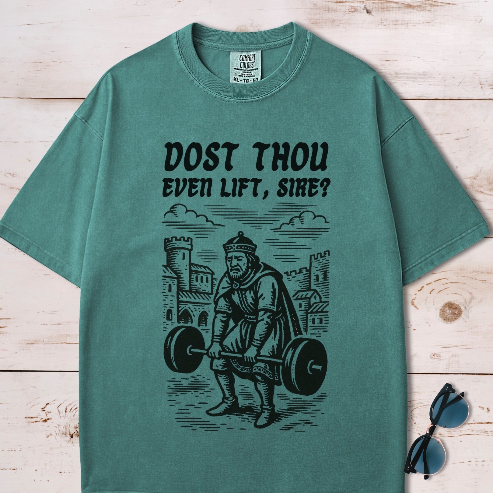 Do You Even Lift Bro Medieval T-Shirt