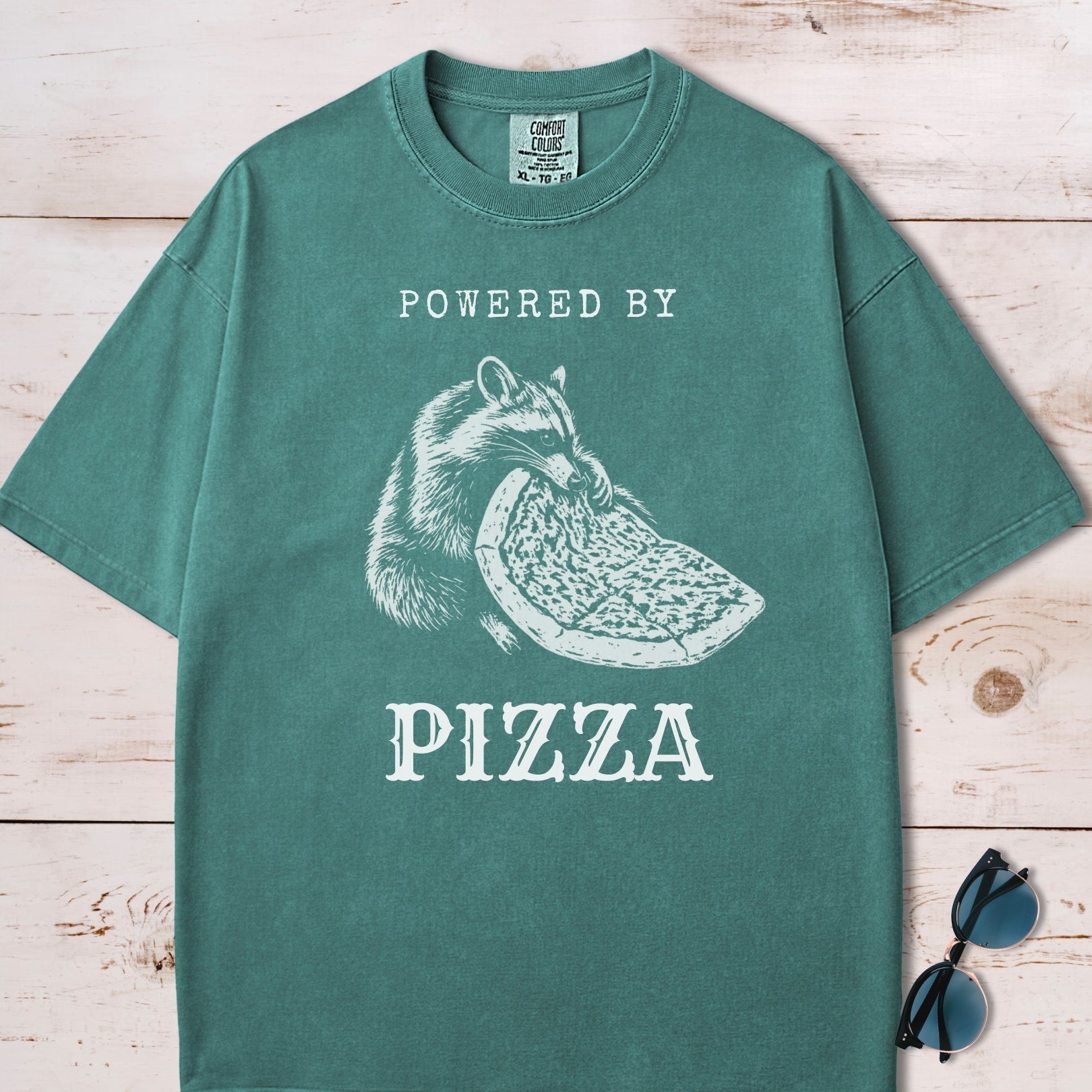 Powered By Pizza T-Shirt