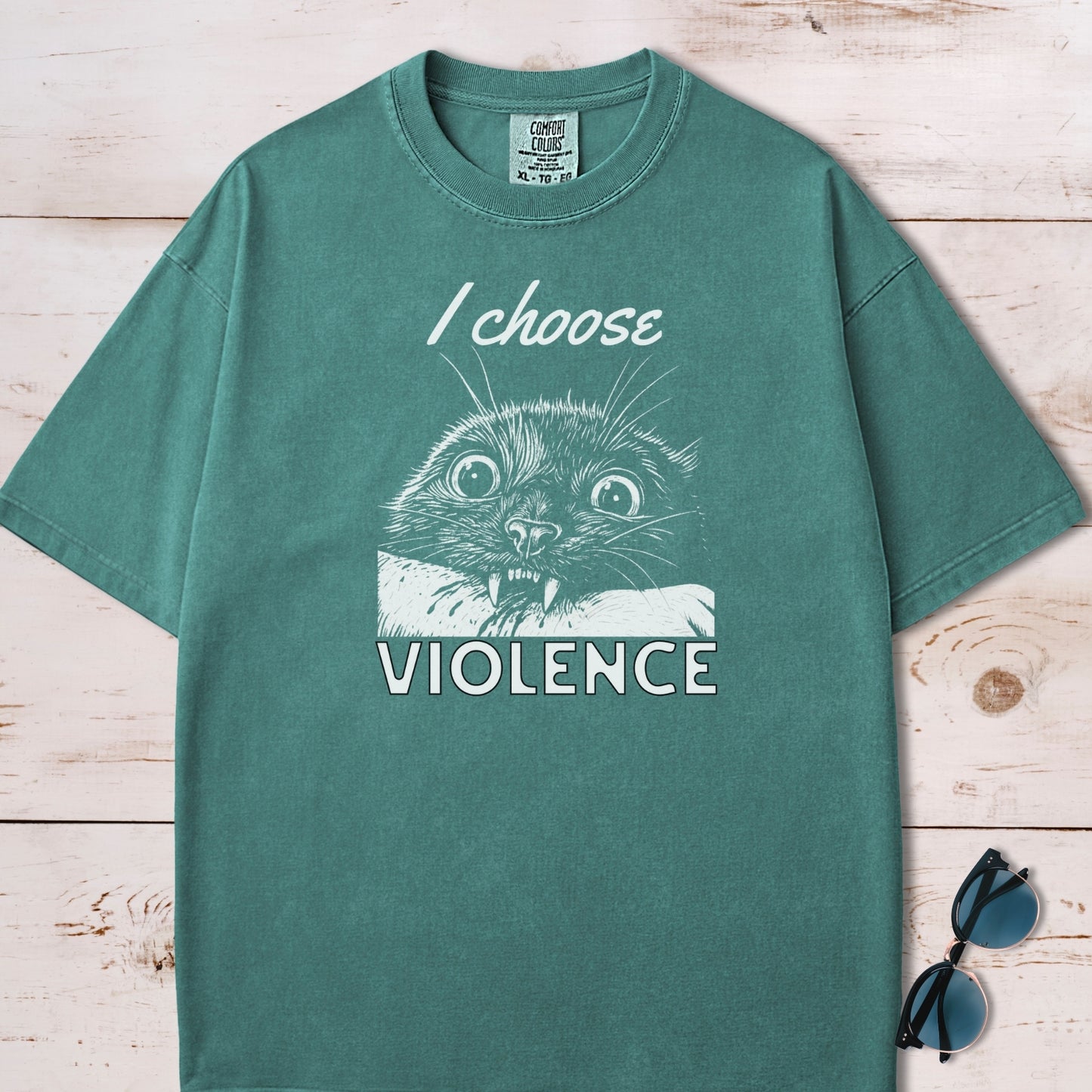 I Choose Violence Tarot Card T-Shirt