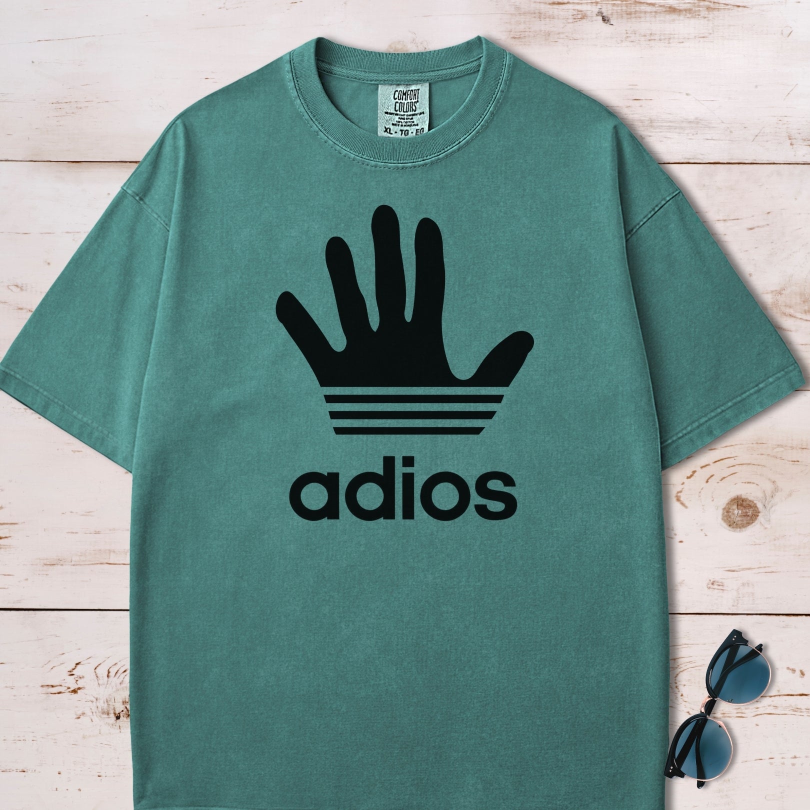 Adios Logo Parody T-Shirt