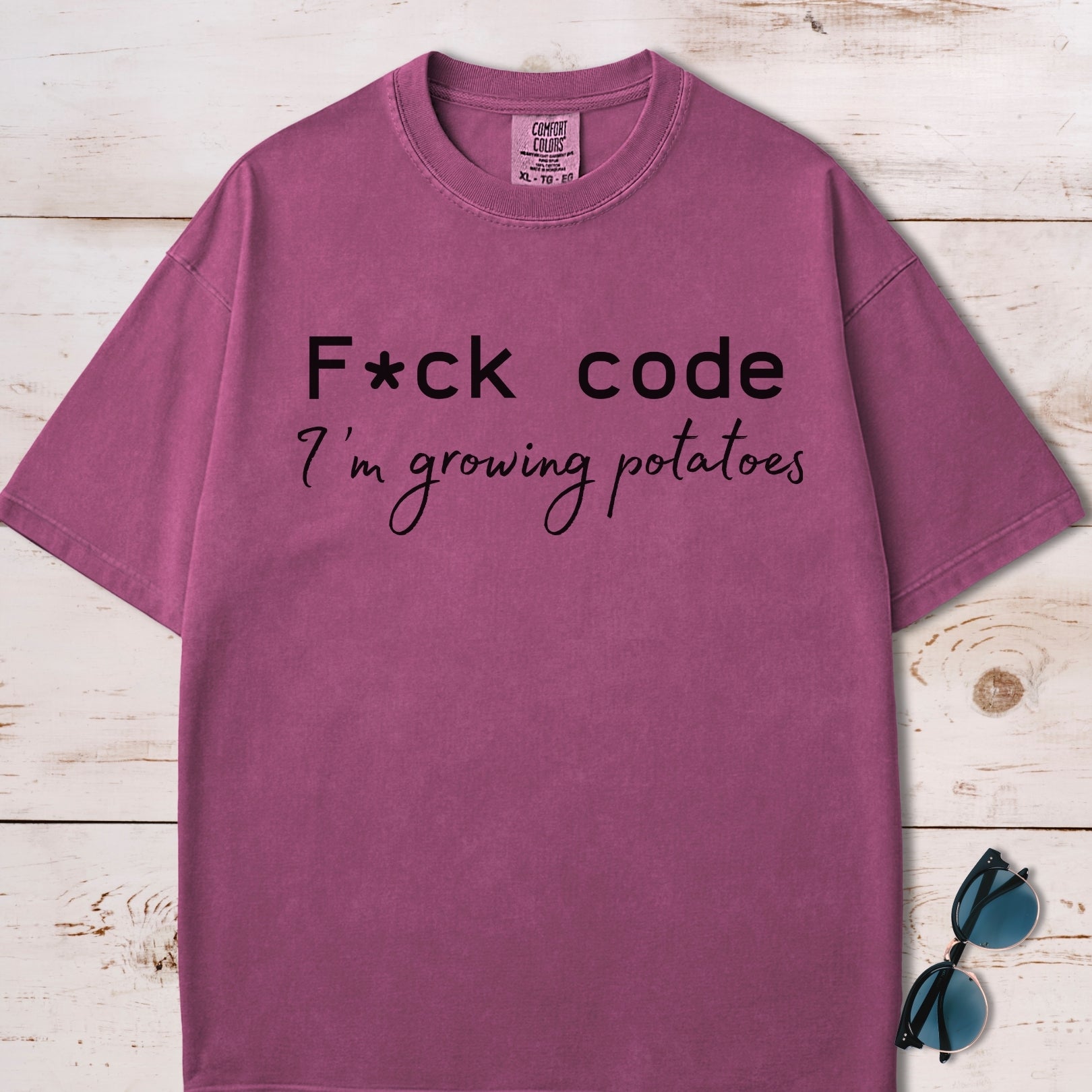 F*ck Code I'm Growing Potatoes T-Shirt