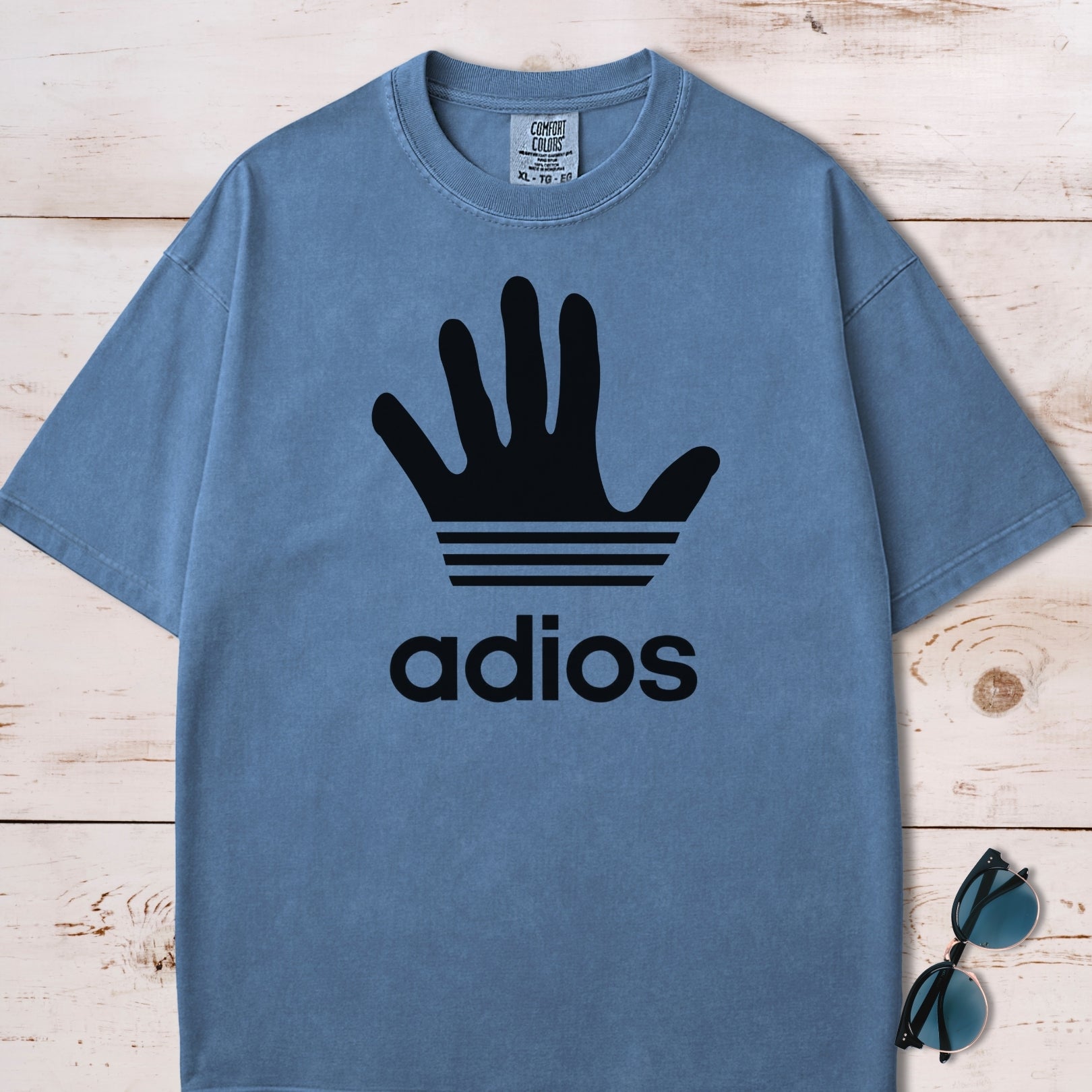 Adios Logo Parody T-Shirt
