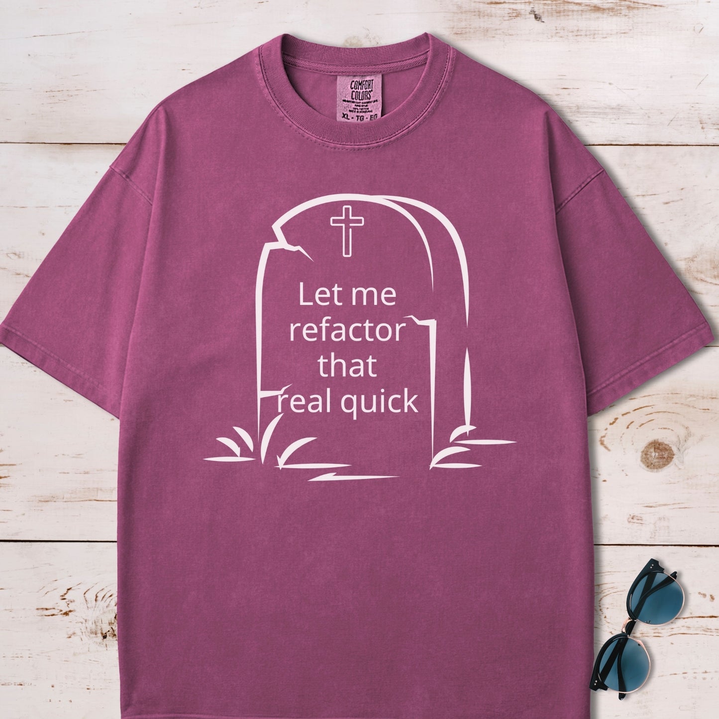Funny Refactoring Code T-Shirt