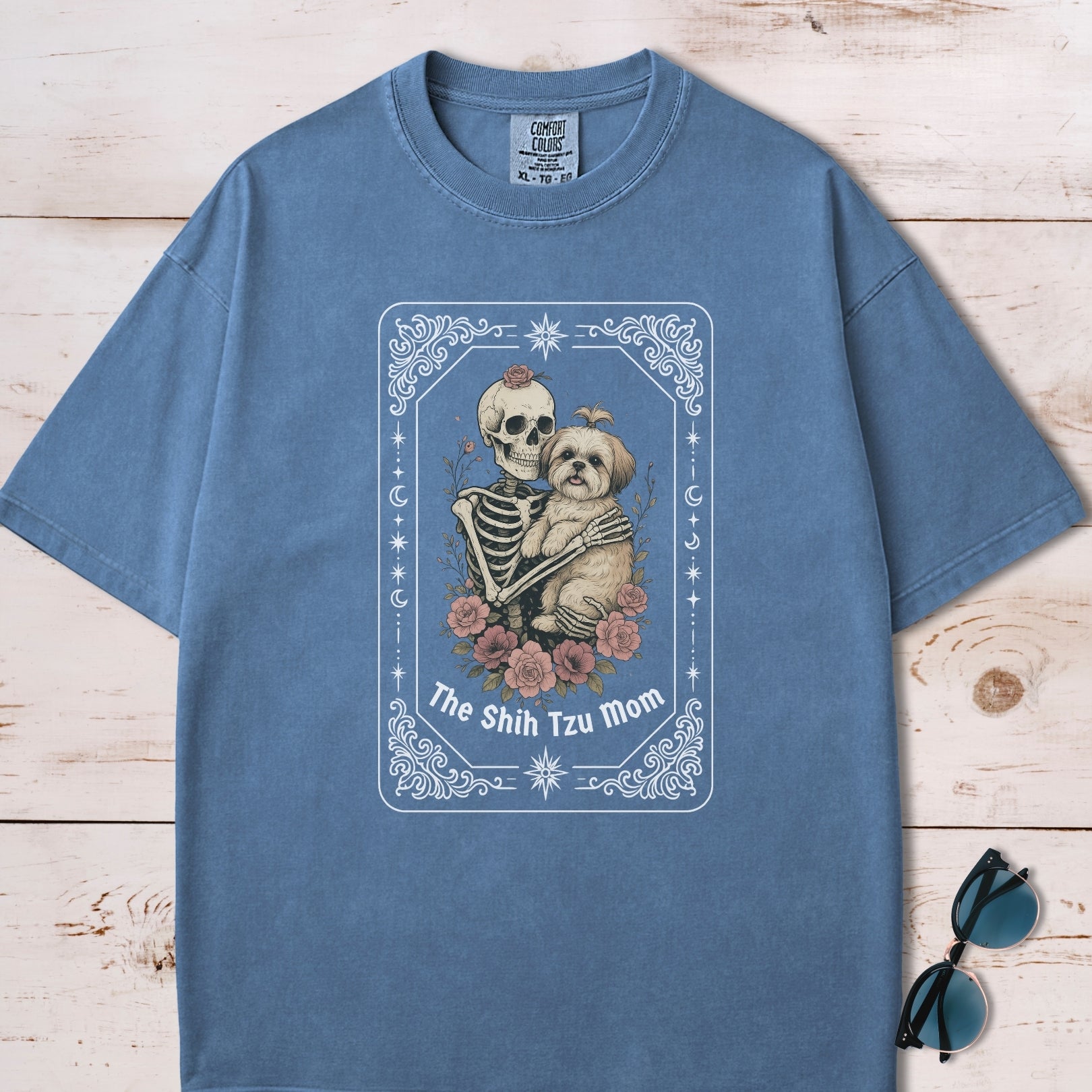The Shih Tzu Mom Tarot Card T-Shirt