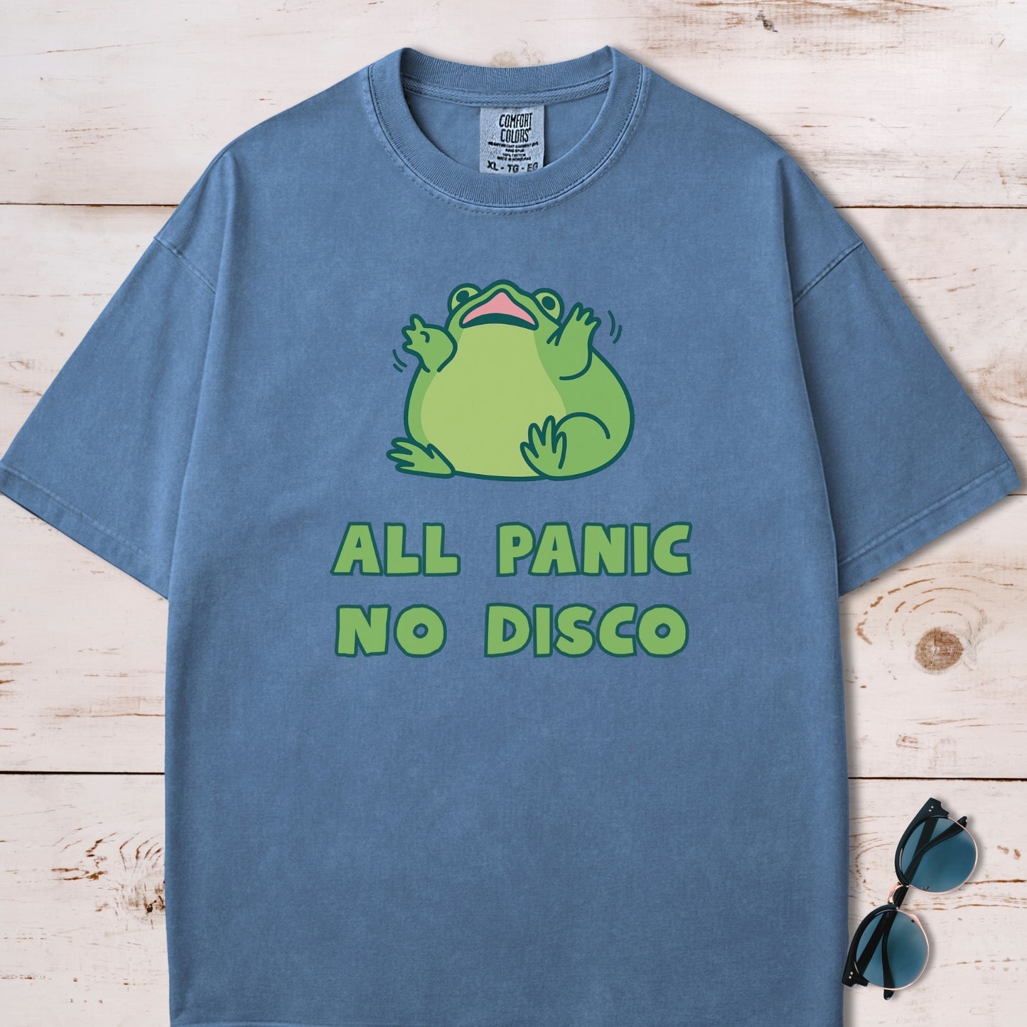All Panic No Disco Frog T-Shirt