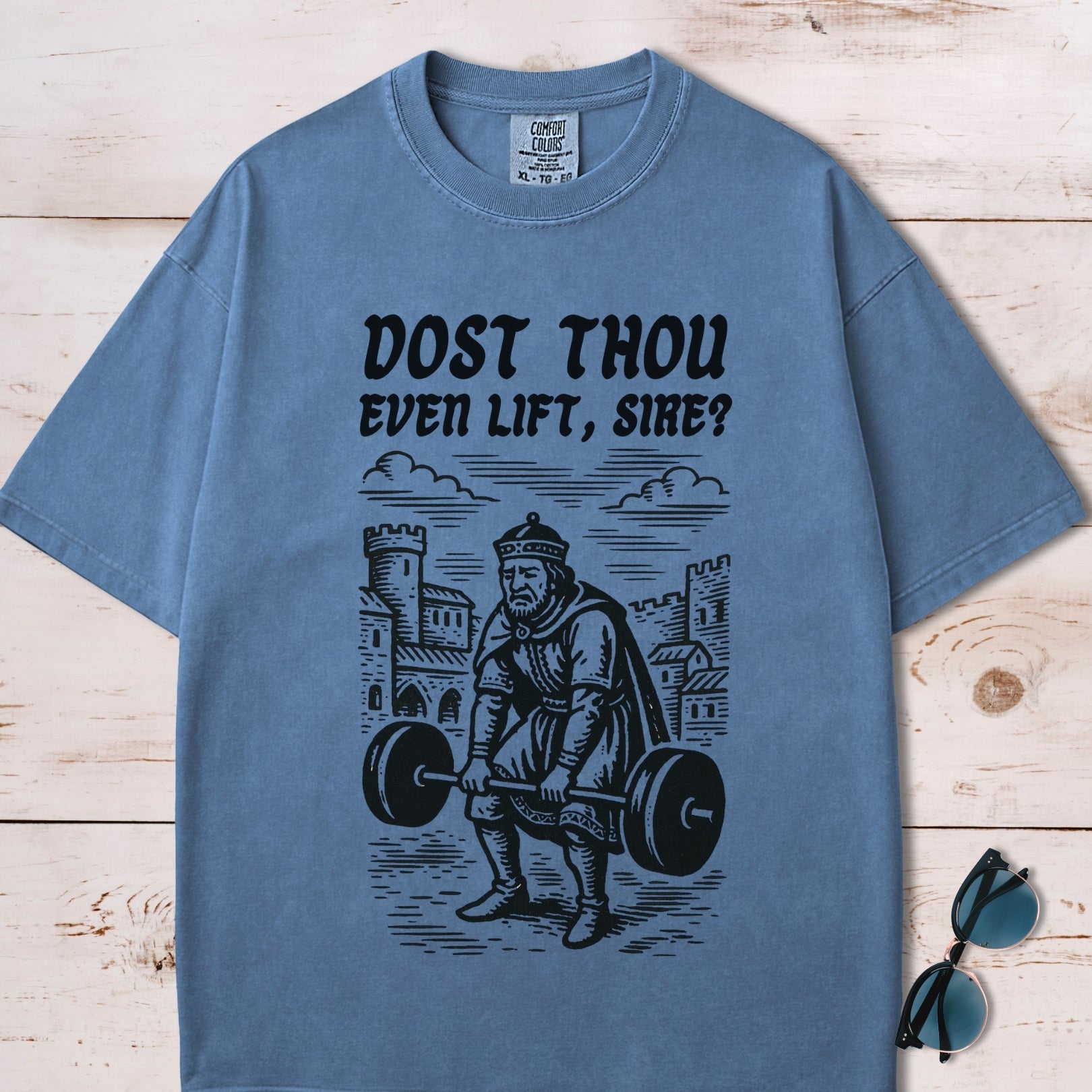 Do You Even Lift Bro Medieval T-Shirt