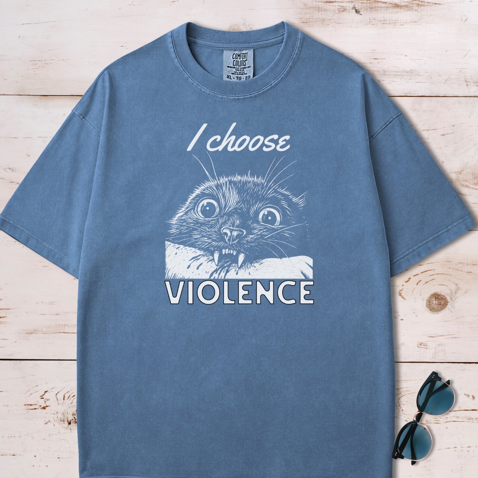 I Choose Violence Tarot Card T-Shirt