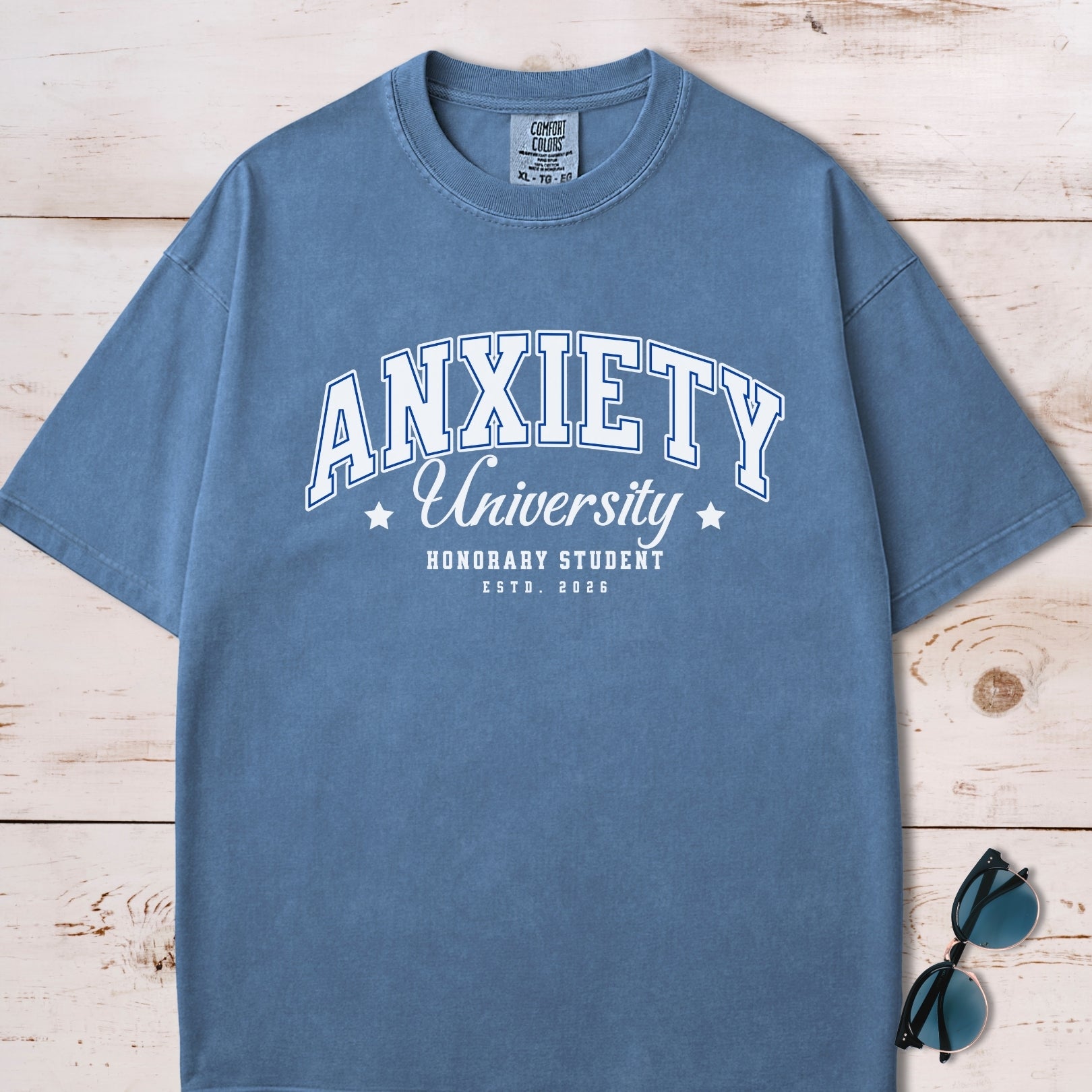 Anxiety University Honors Student T-Shirt