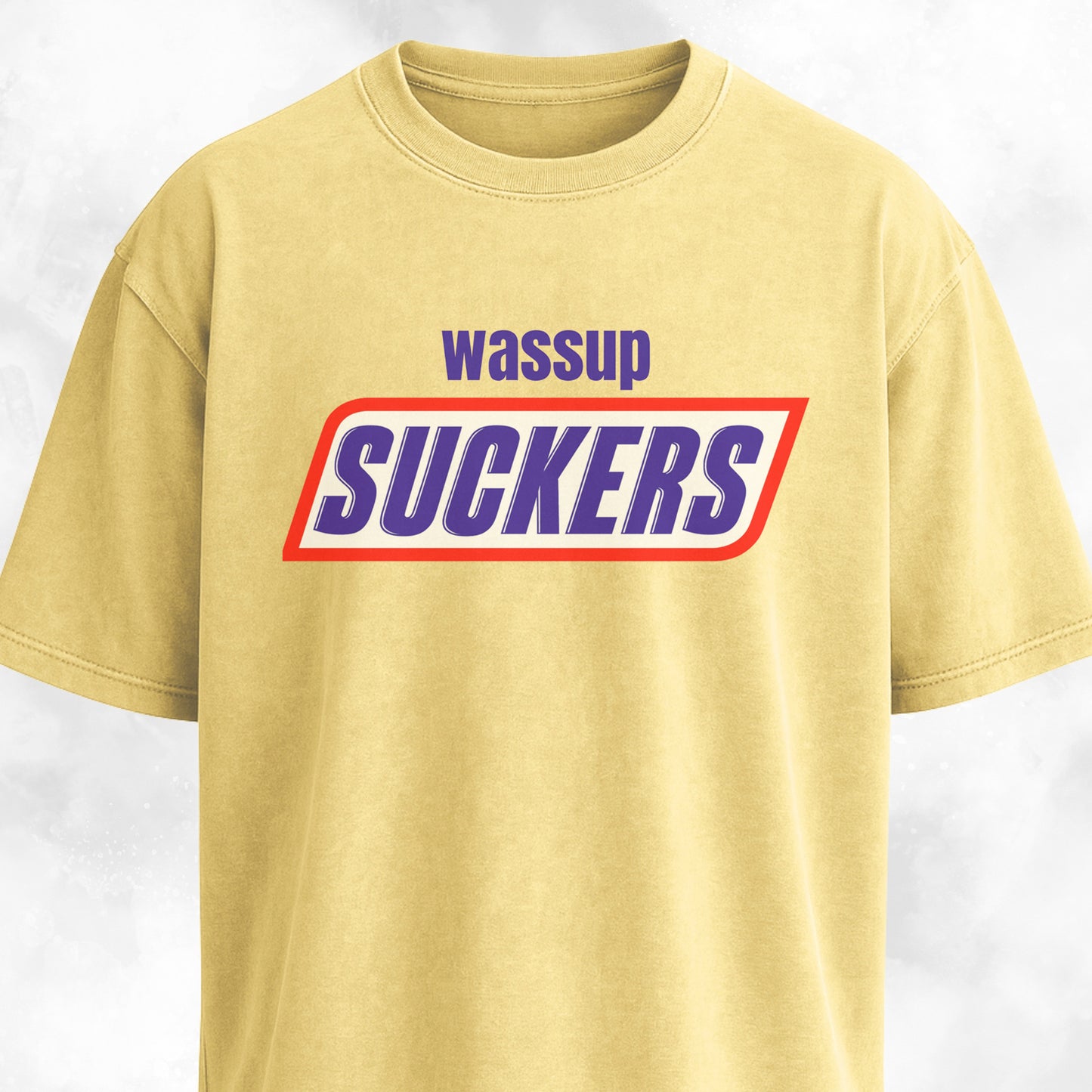 Wassup Suckers Logo Parody T-Shirt