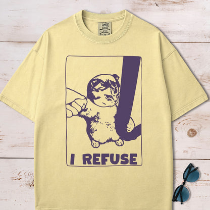 I Refuse Cute Cat T-Shirt