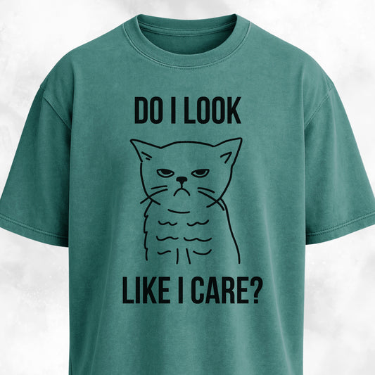 Do I Look Like I Care Grumpy Cat T-Shirt