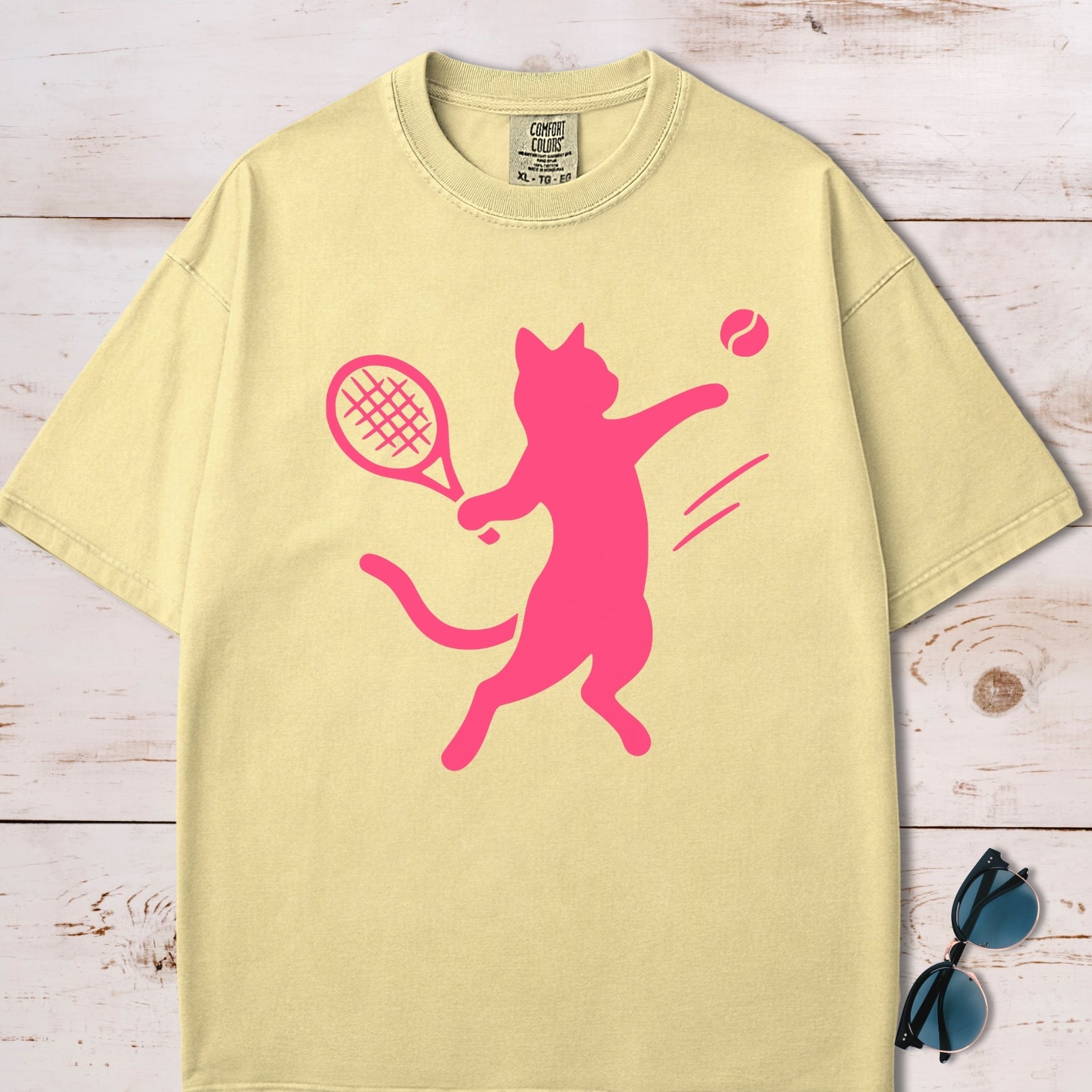 Tennis Cat T-Shirt