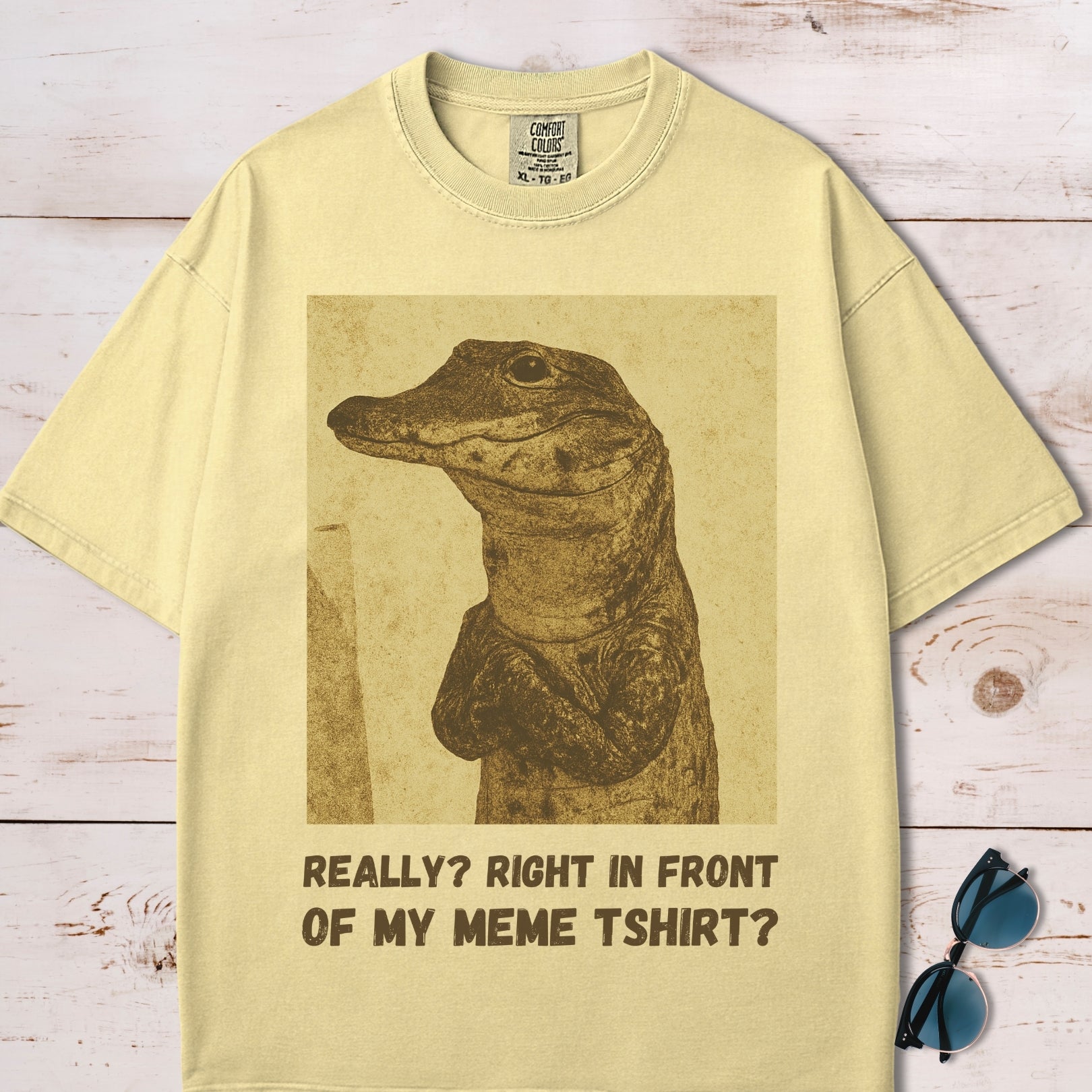 Really? Crocodile Meme T-Shirt