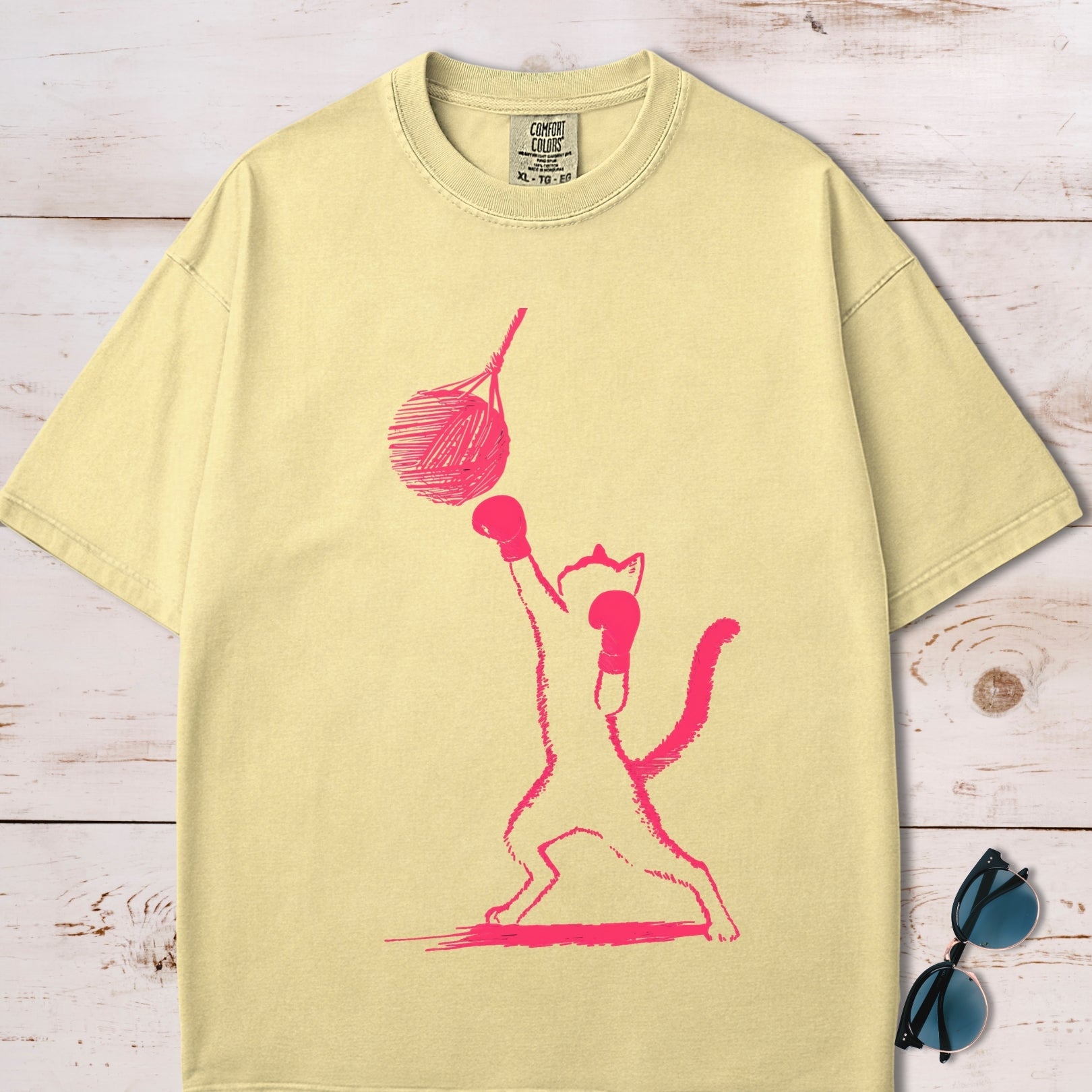 Boxing Cat T-Shirt