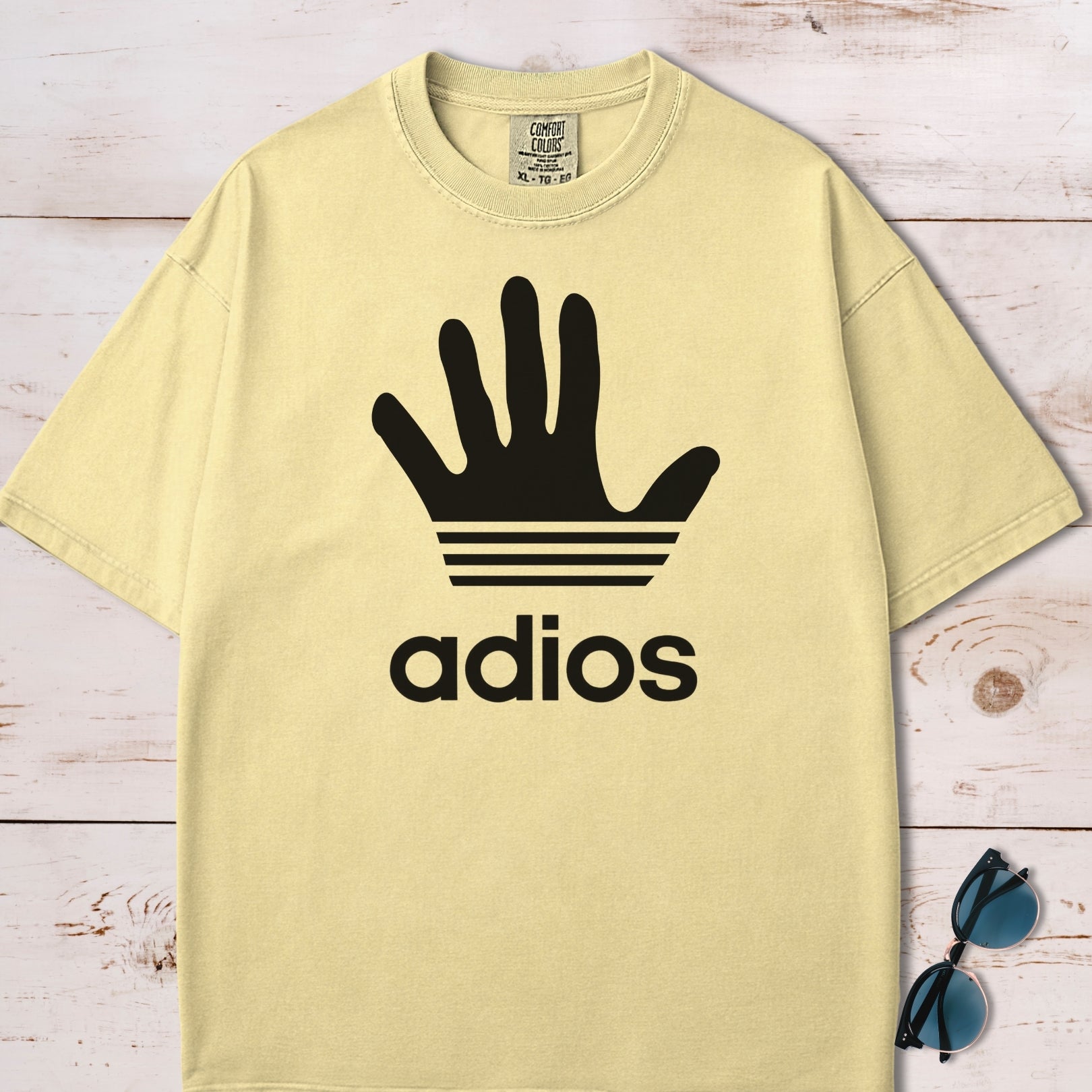 Adios Logo Parody T-Shirt