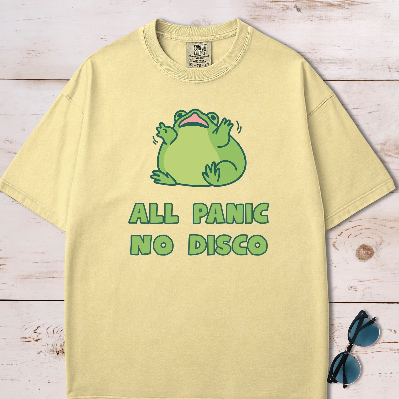 All Panic No Disco Frog T-Shirt