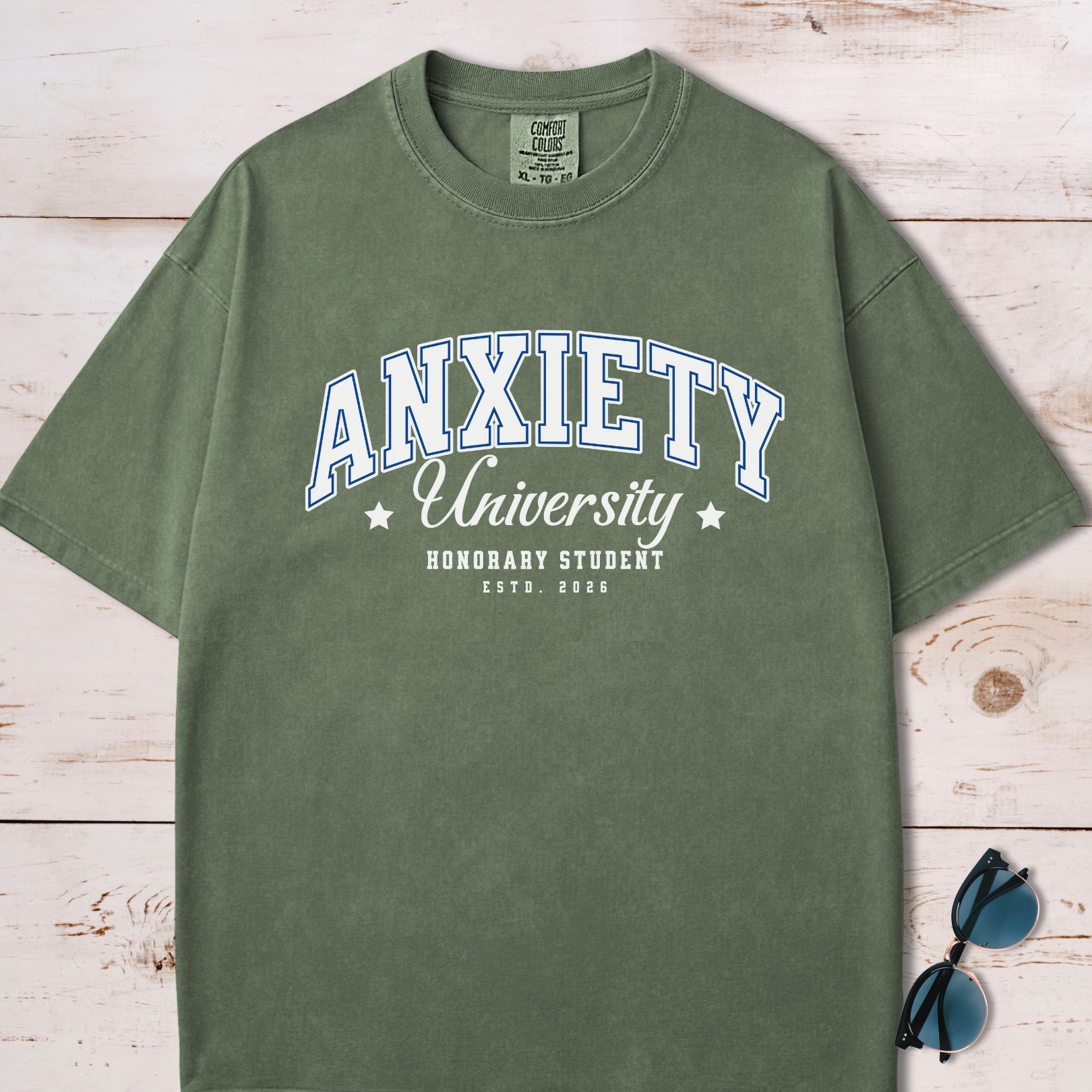 Anxiety University Honors Student T-Shirt