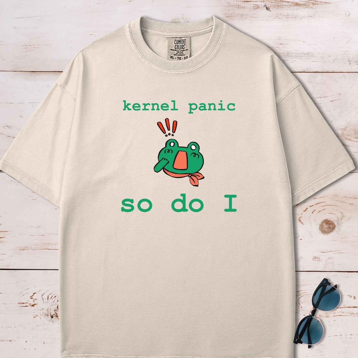 Kernel Panic Frog T-Shirt
