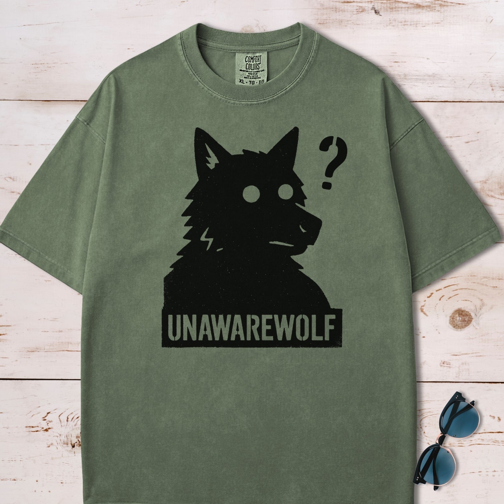 Unawarewolf Funny Werewolf T-Shirt
