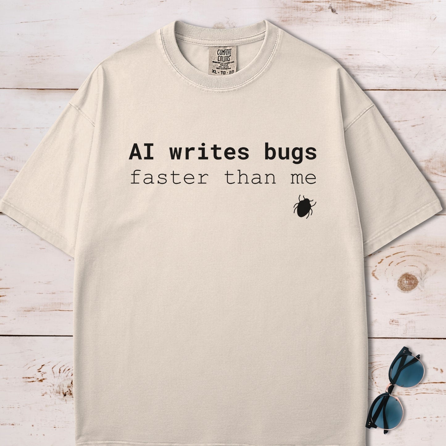 AI Writes Bugs T-shirt