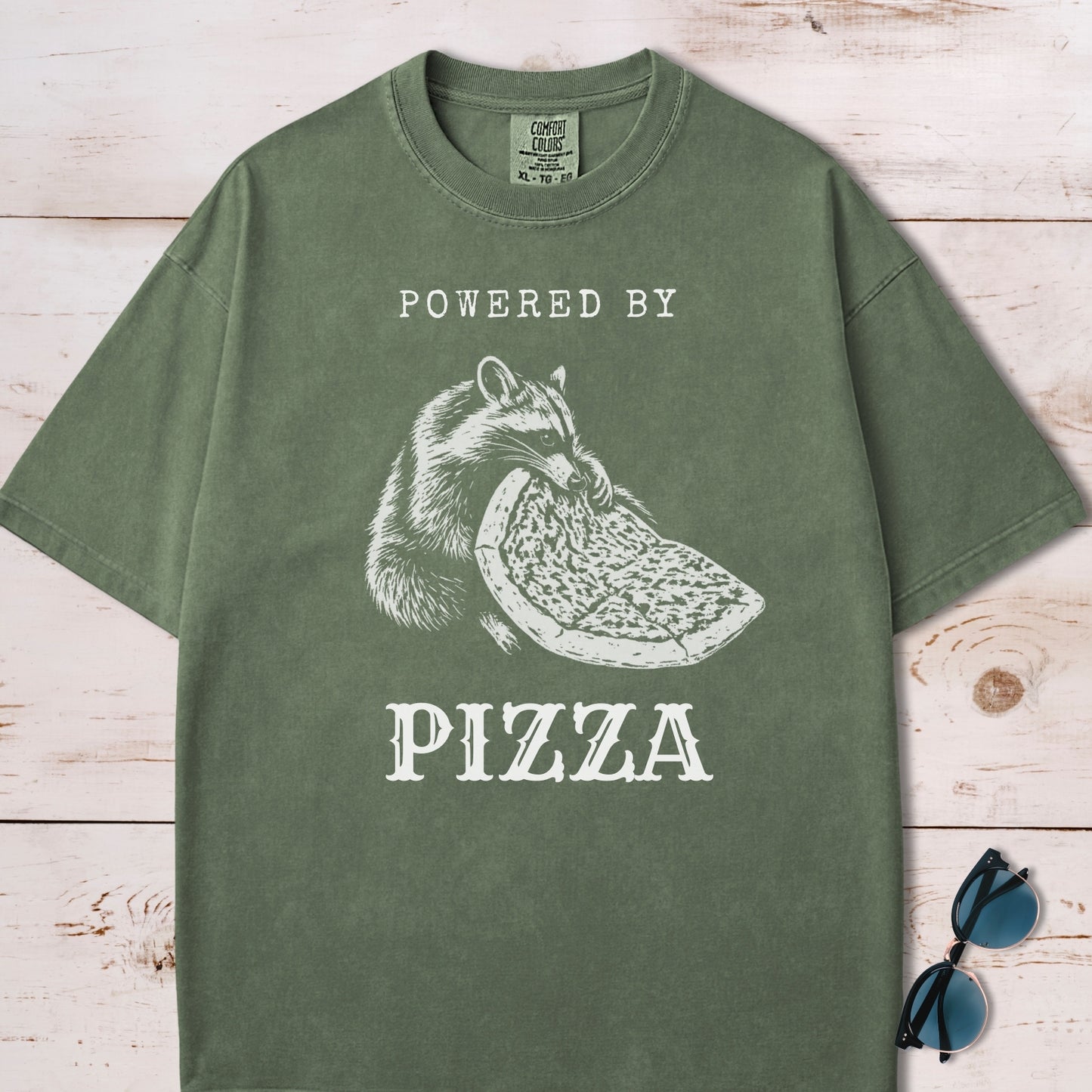 Powered By Pizza T-Shirt