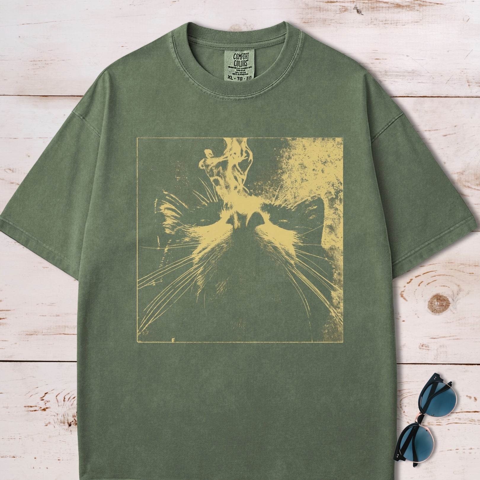Cool Cat Vintage Graphic T-Shirt