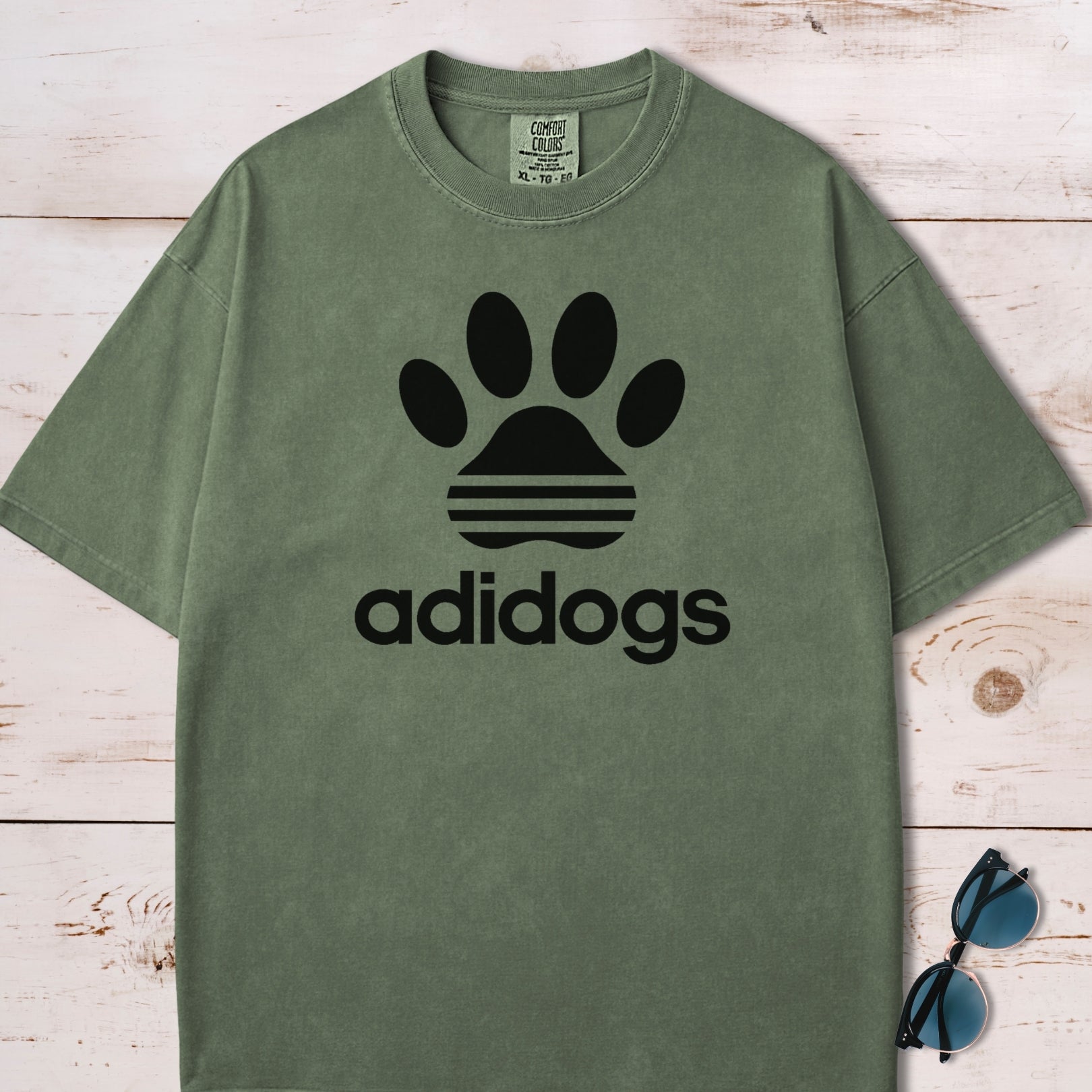 Adidogs Logo Parody T-Shirt