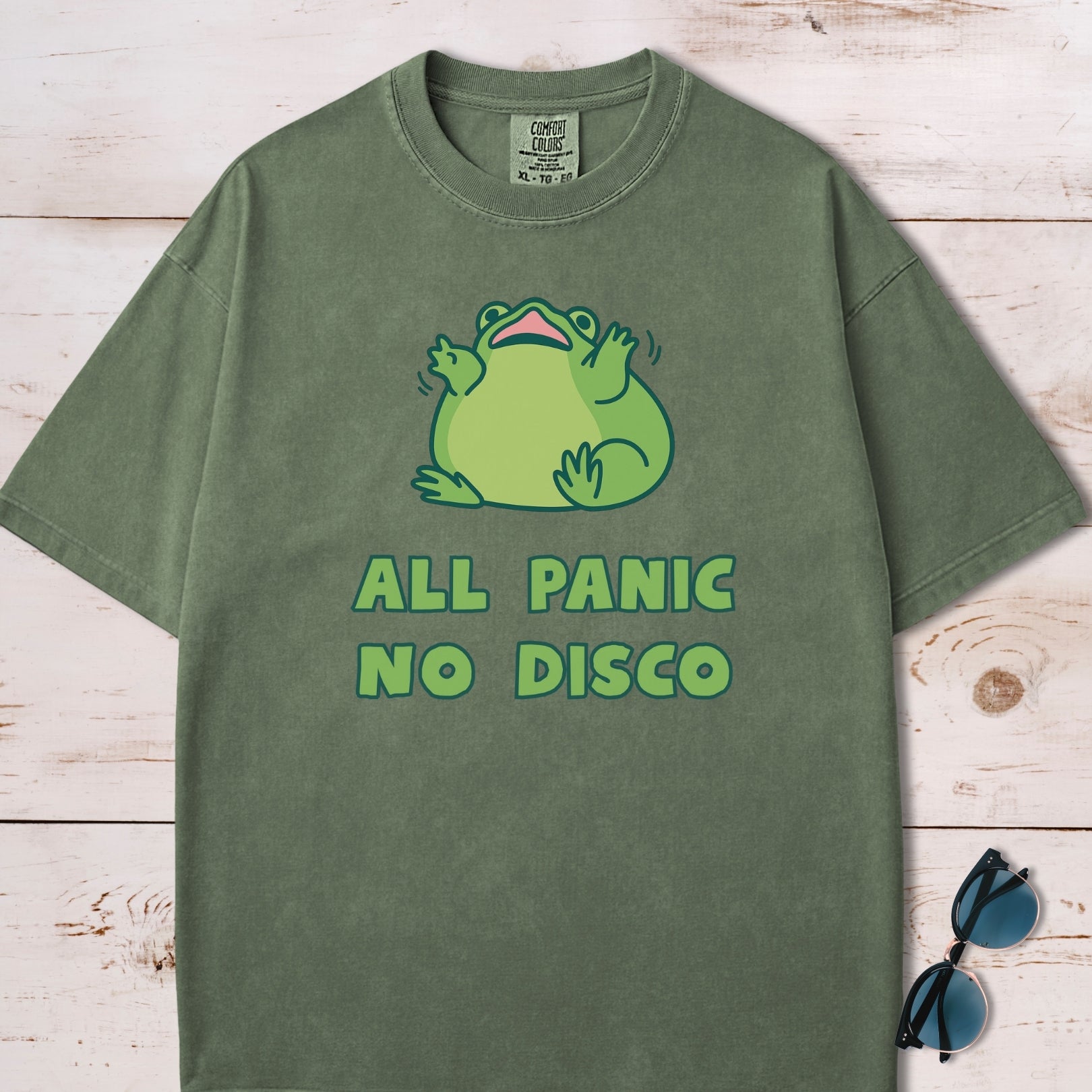 All Panic No Disco Frog T-Shirt