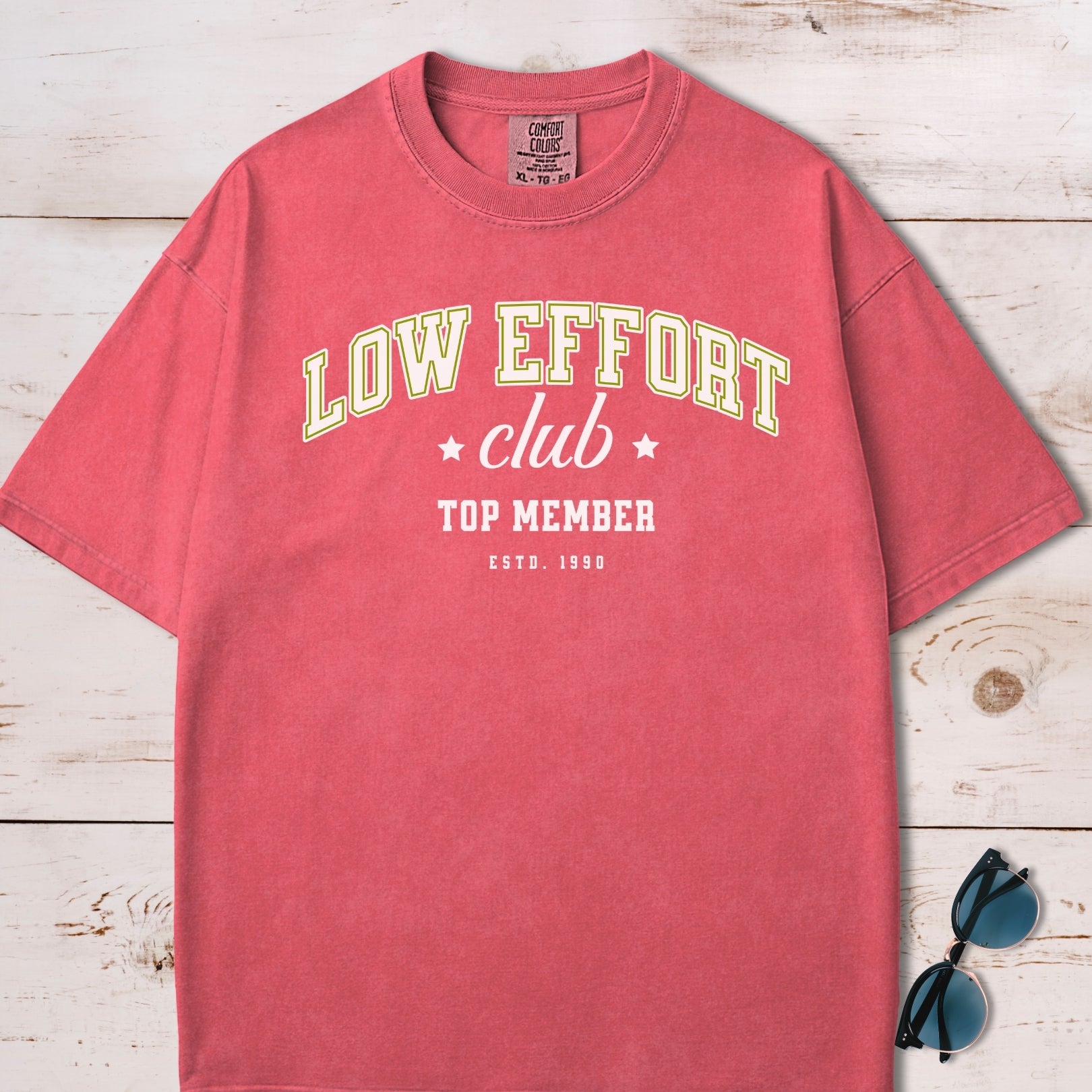 Low Effort Club Top Member T-Shirt