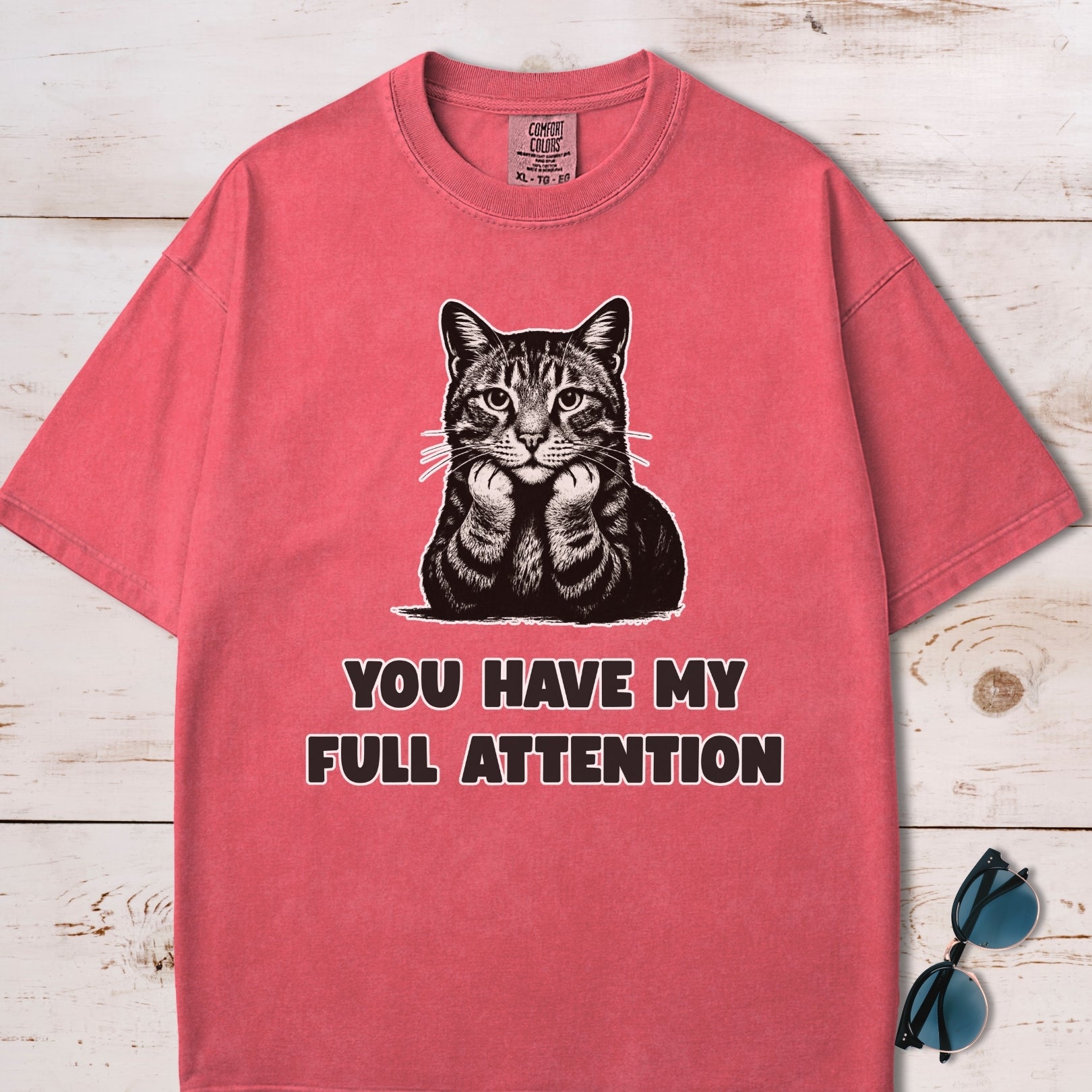 You Have My Full Attention Cat T-Shirt