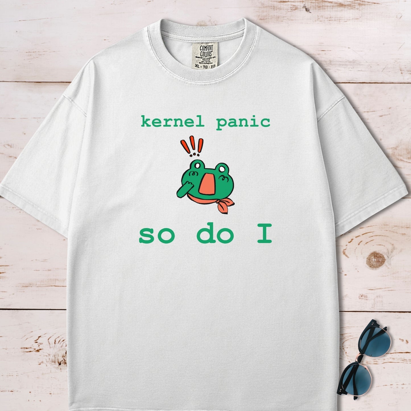 Kernel Panic Frog T-Shirt