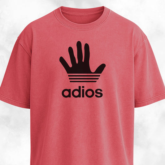 Adios Logo Parody T-Shirt