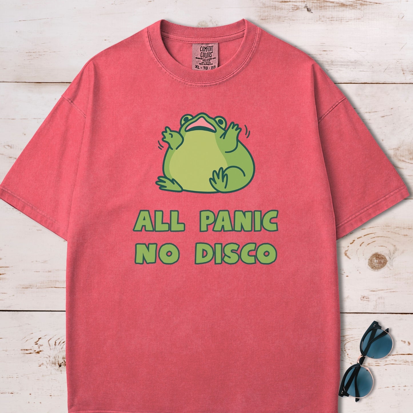 All Panic No Disco Frog T-Shirt