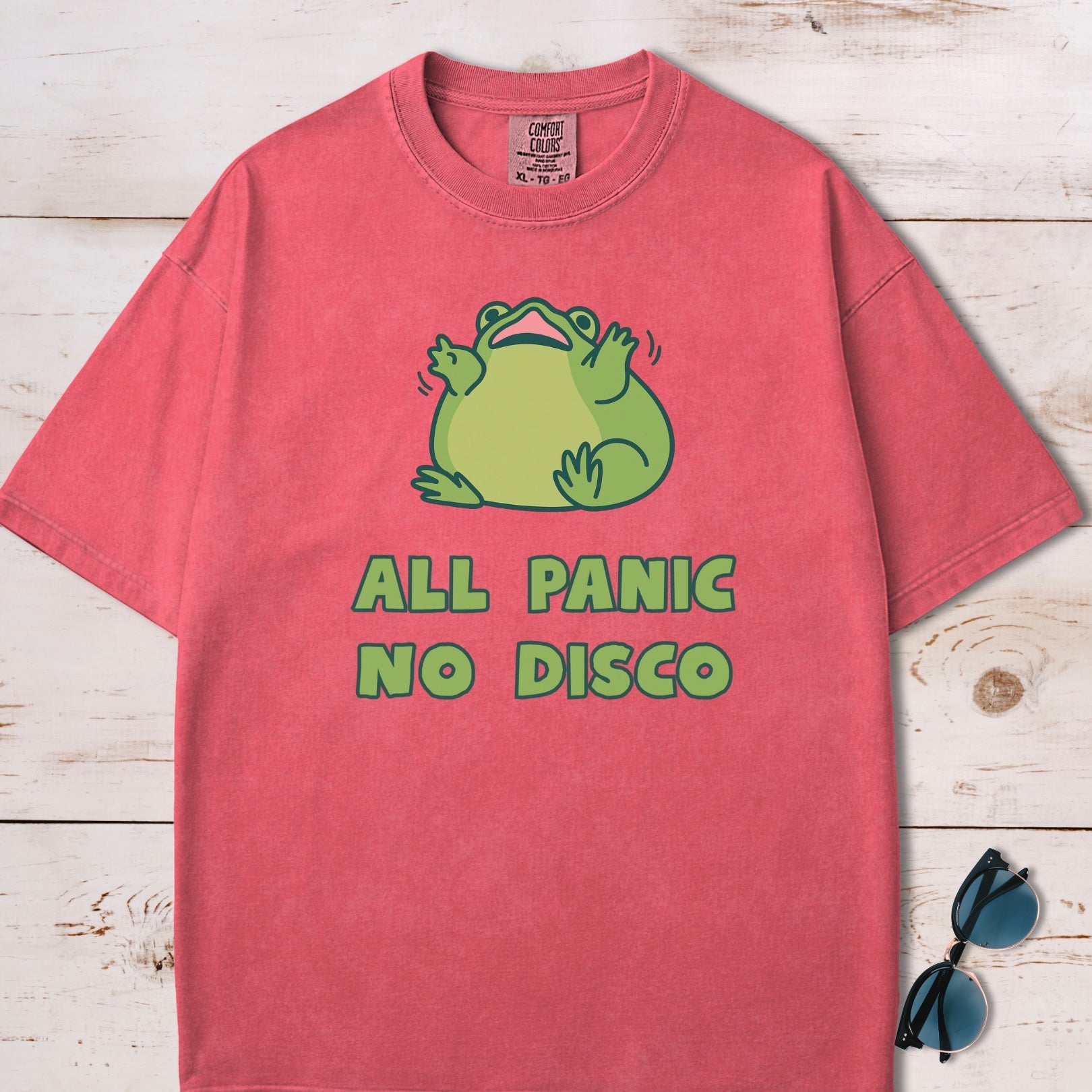 All Panic No Disco Frog T-Shirt