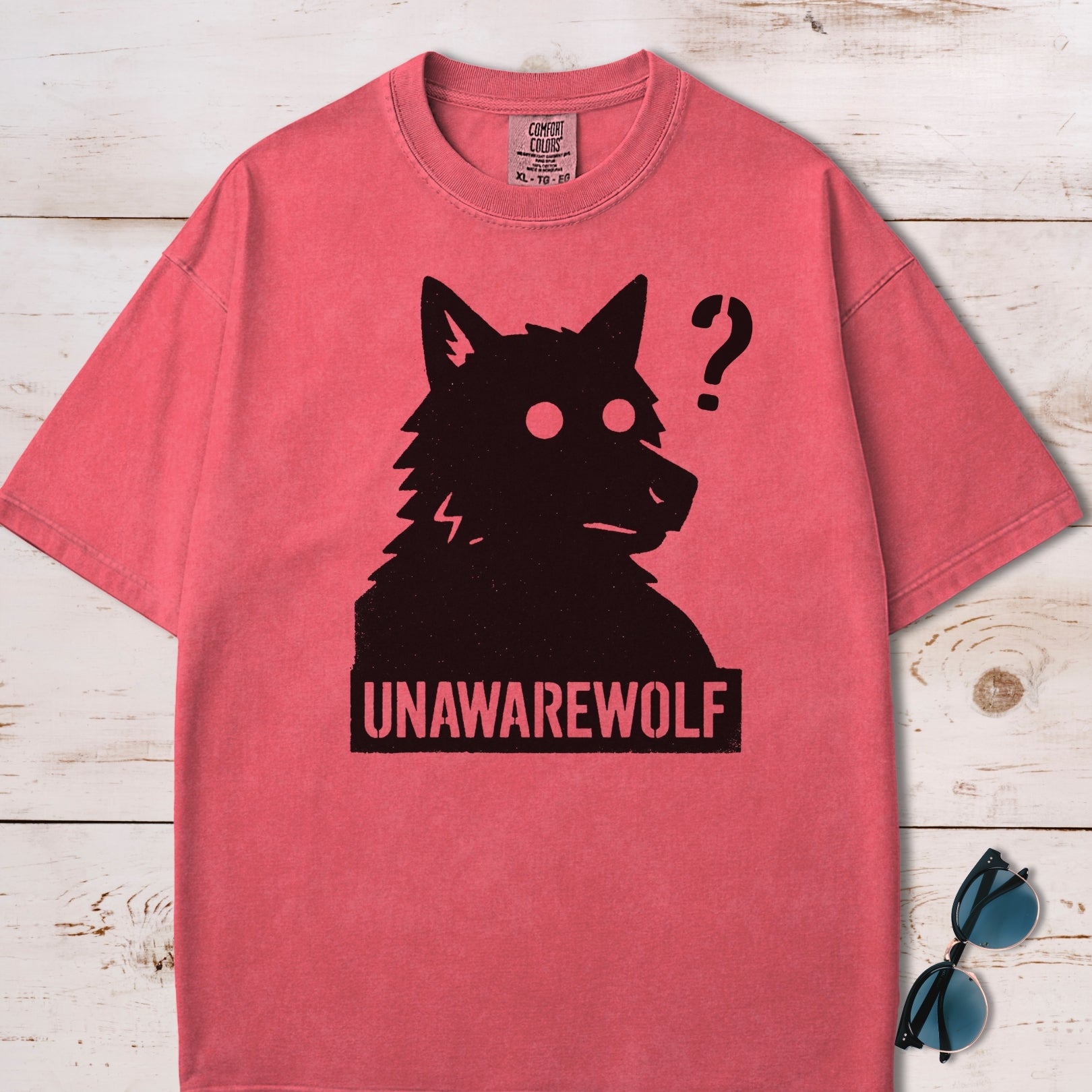 Unawarewolf Funny Werewolf T-Shirt