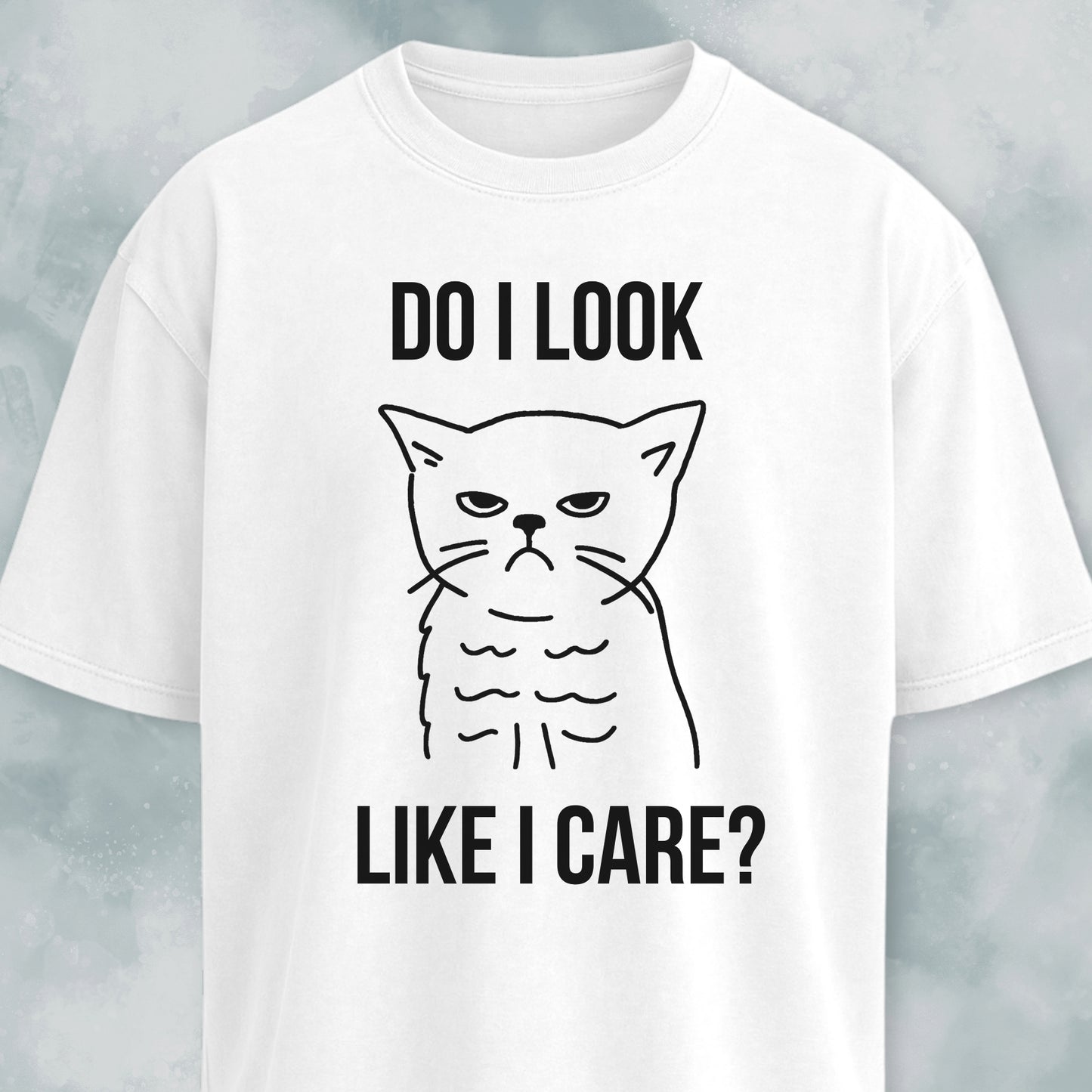Do I Look Like I Care Grumpy Cat T-Shirt