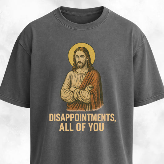 Funny Disappointed Jesus Meme T-Shirt