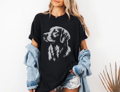 Golden Retriever Portrait T-Shirt