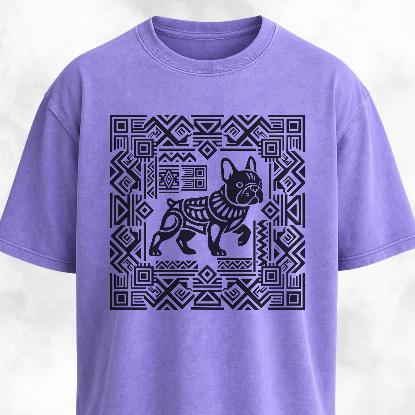 Aztec Art French Bulldog T-Shirt