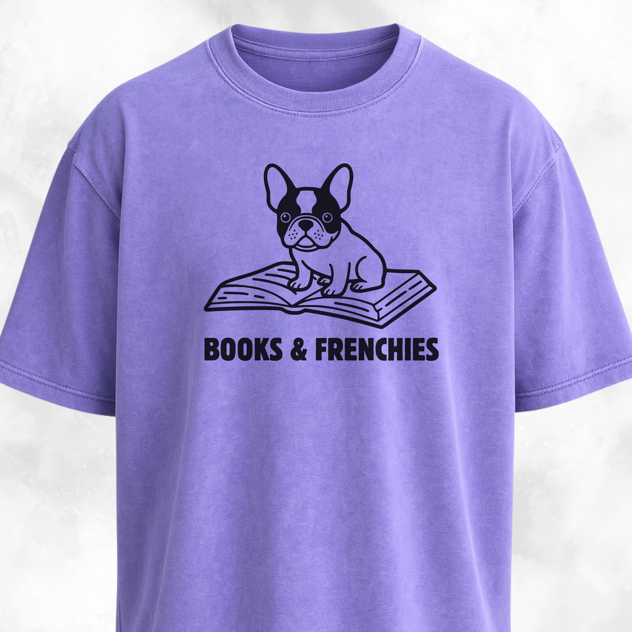 Books & Frenchies T-Shirt