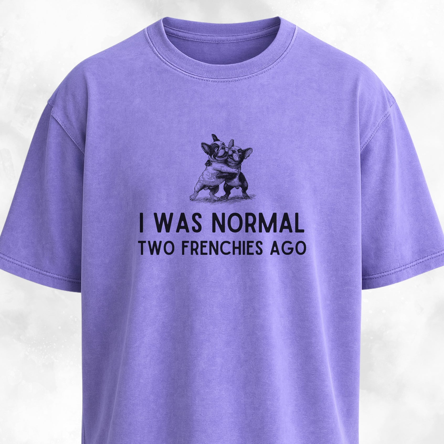 I Was Normal Two Frenchies Ago T-Shirt