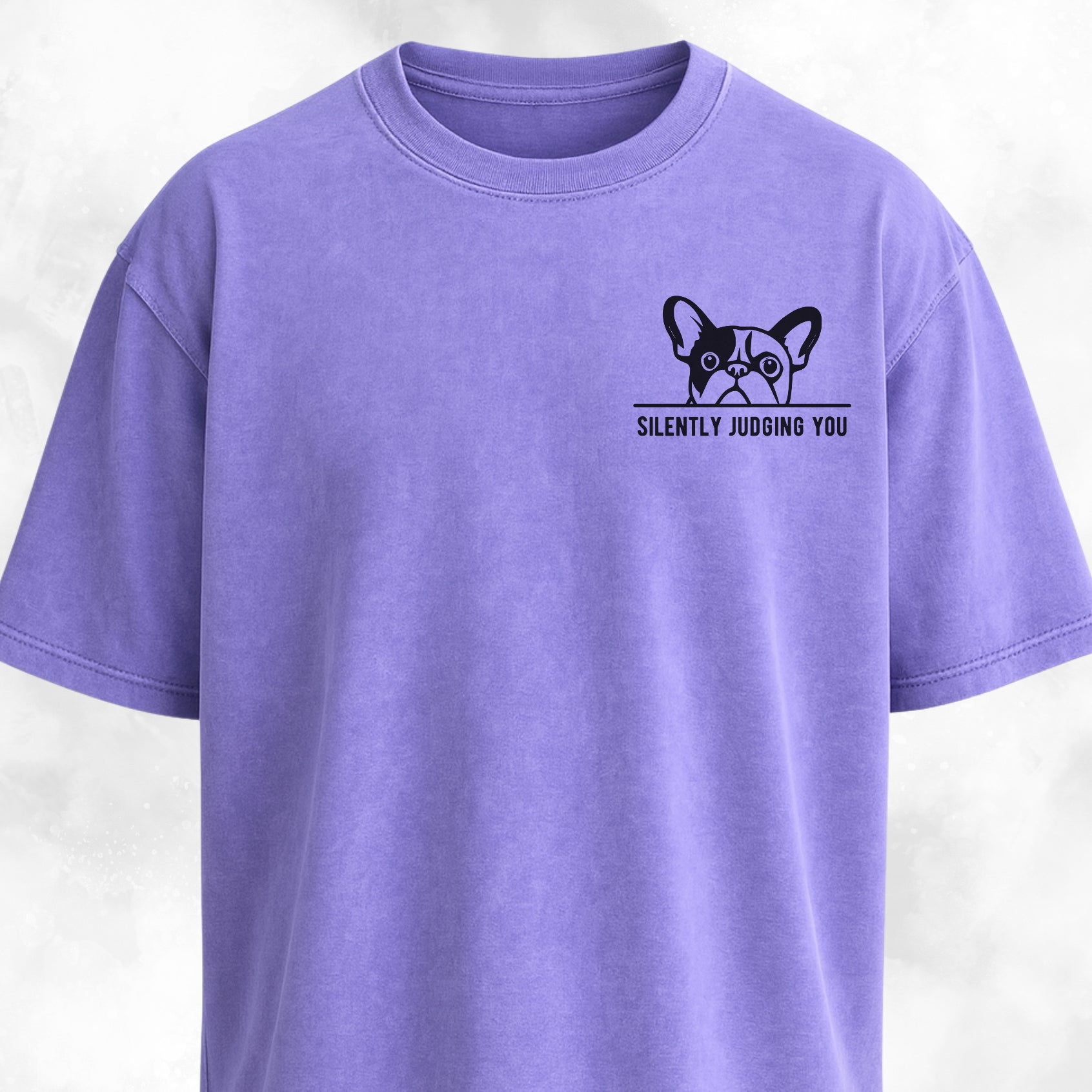 Silently Judging You French Bulldog T-Shirt
