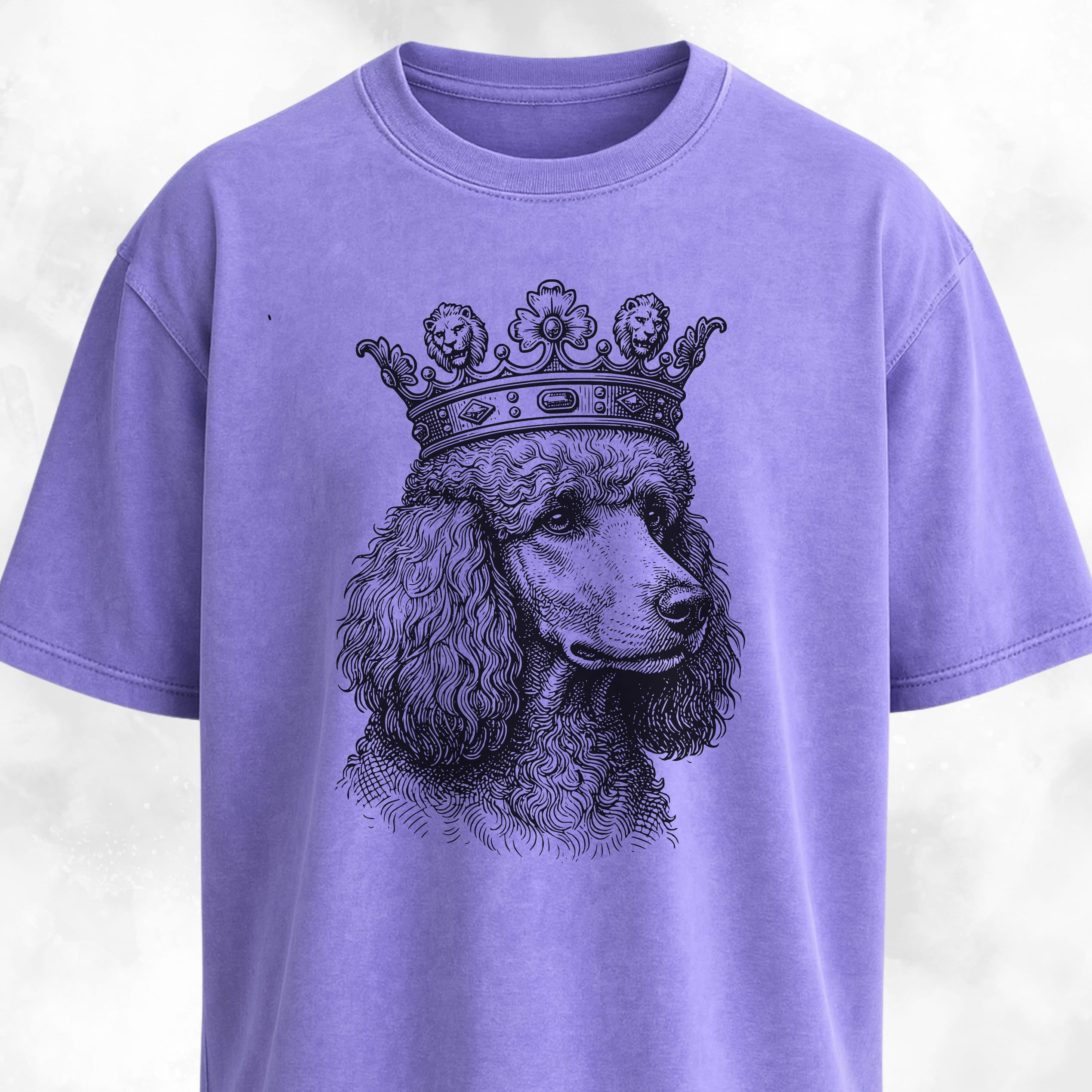 Royal Poodle Crown T-Shirt